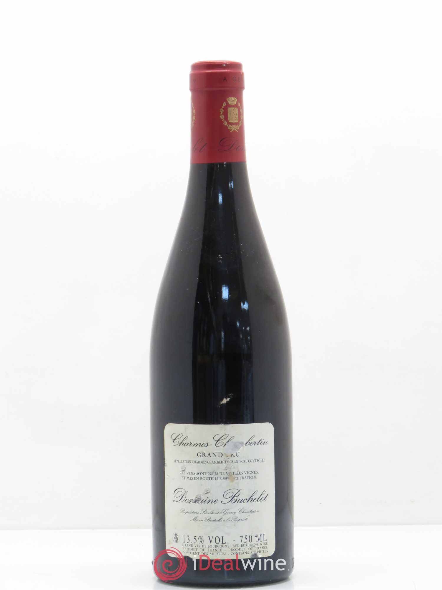 Charmes-Chambertin Grand Cru Vieilles Vignes Denis Bachelet (Domaine) vieilles vignes 2009 - Lot de 1 bouteille - 1