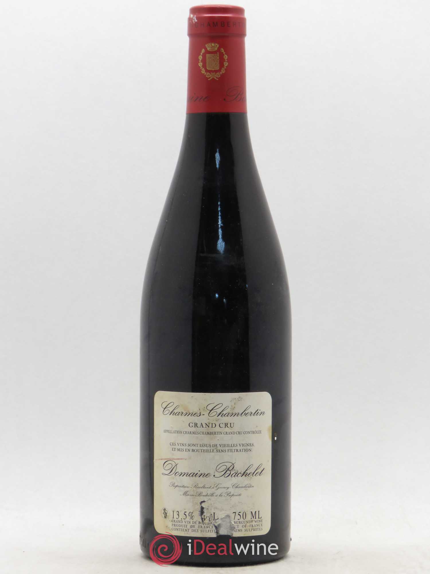 Charmes-Chambertin Grand Cru Vieilles Vignes Denis Bachelet (Domaine) Vieilles Vignes 2009 - Lot de 1 bouteille - 1