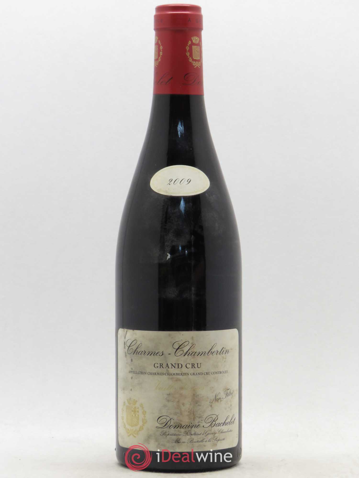 Charmes-Chambertin Grand Cru Vieilles Vignes Denis Bachelet (Domaine) Vieilles Vignes 2009 - Lot de 1 bouteille - 0