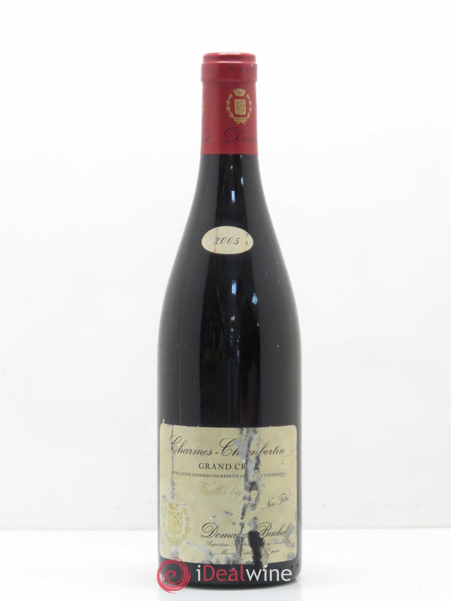 Charmes-Chambertin Grand Cru Vieilles Vignes Denis Bachelet (Domaine) vieilles vignes 2005 - Lot de 1 bouteille - 0