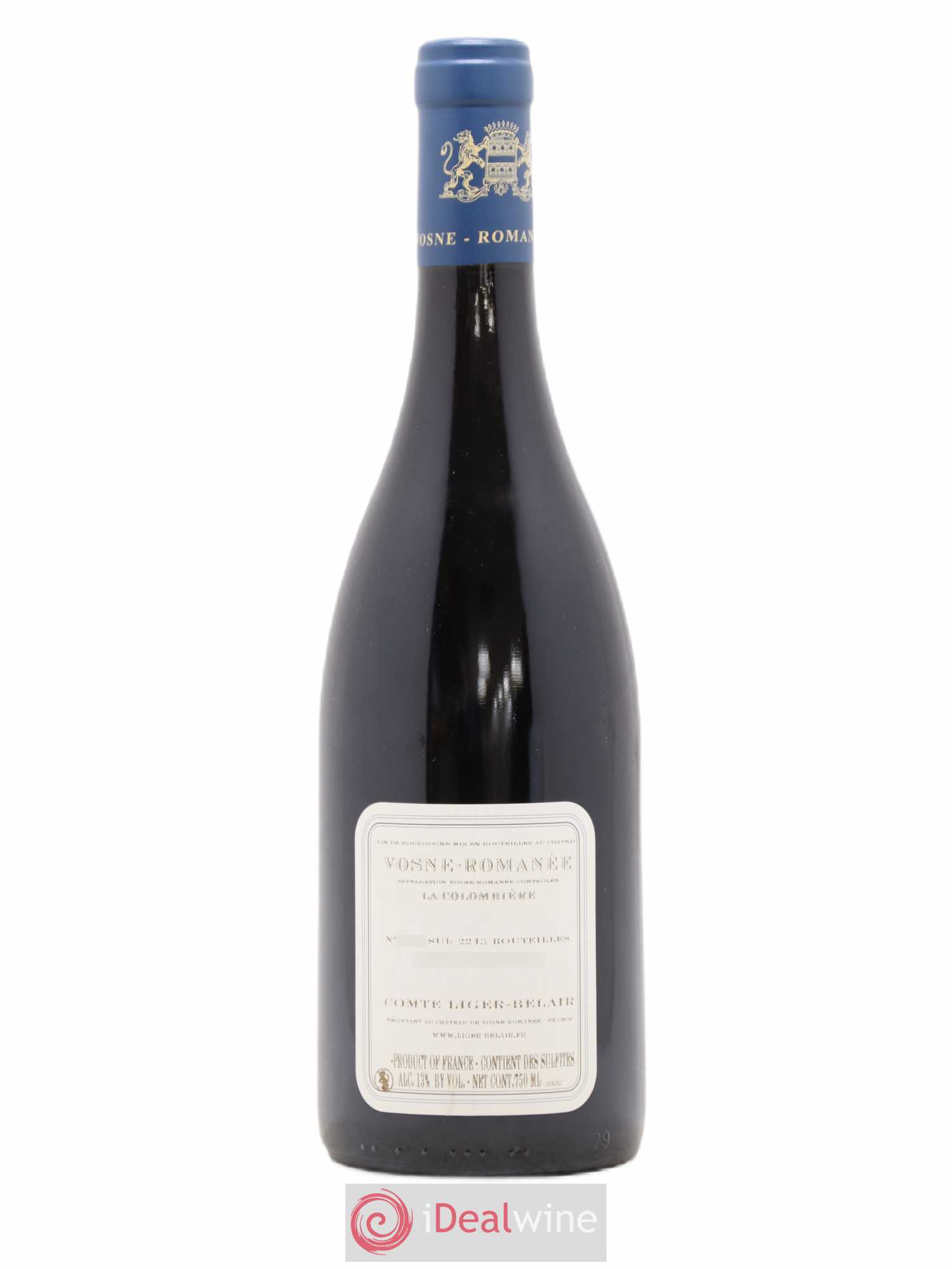 Vosne-Romanée La Colombière Comte Liger-Belair (Domaine du) 2012 - Lot de 1 bouteille - 1