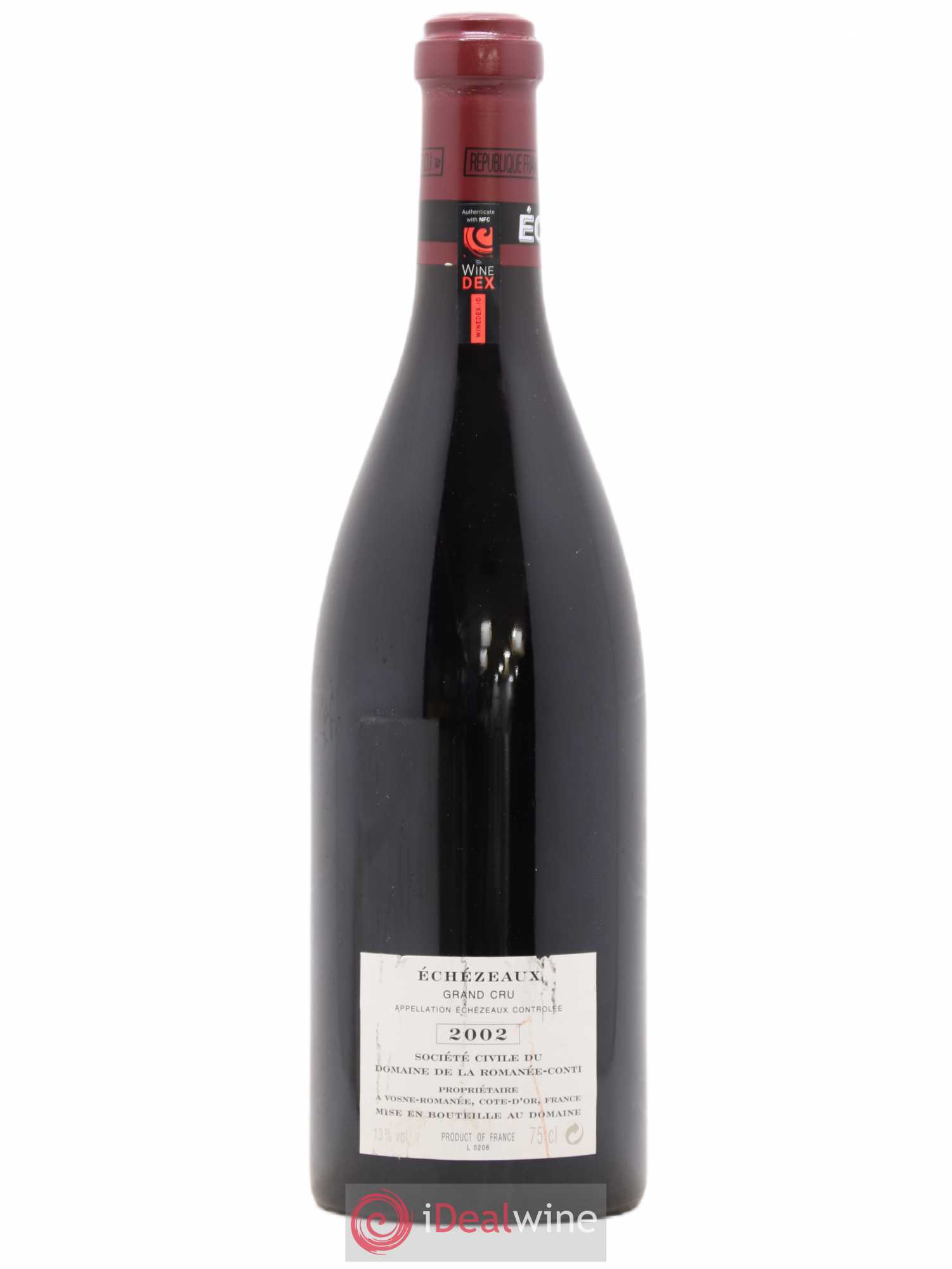 Echezeaux Grand Cru Domaine de la Romanée-Conti 2002 - Lot de 1 bouteille - 1
