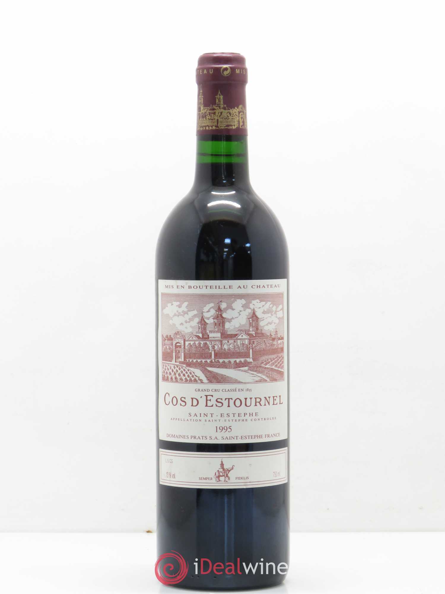 Cos d'Estournel 2ème Grand Cru Classé 1995 - Lot de 1 bouteille - 0