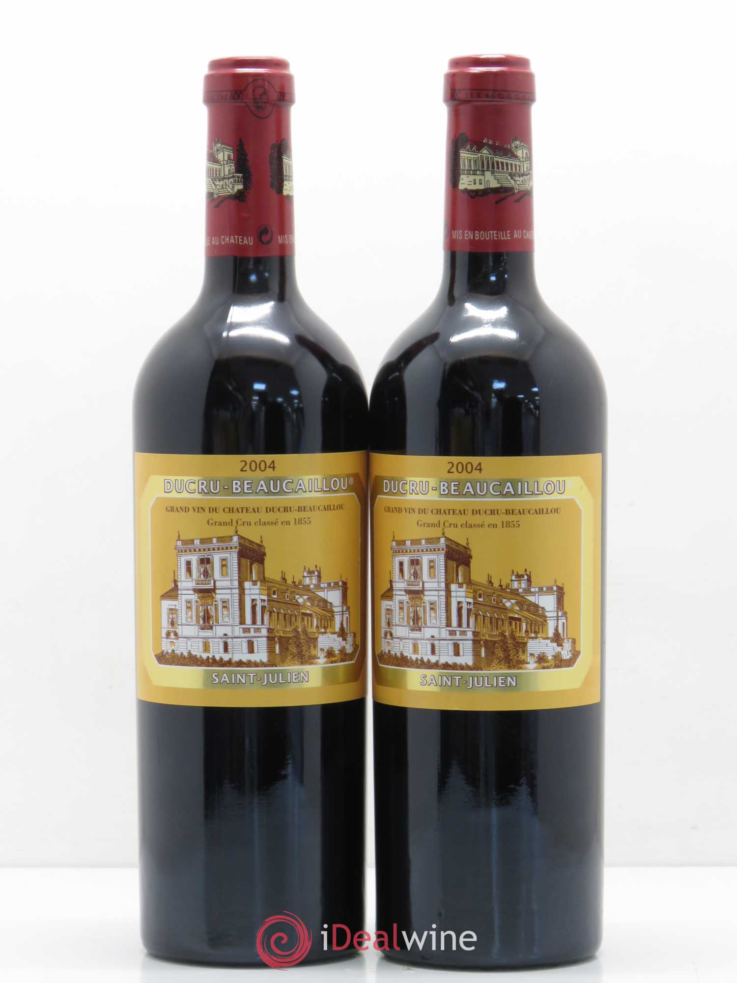 Château Ducru Beaucaillou 2ème Grand Cru Classé 2004 - Lot de 2 bouteilles - 0