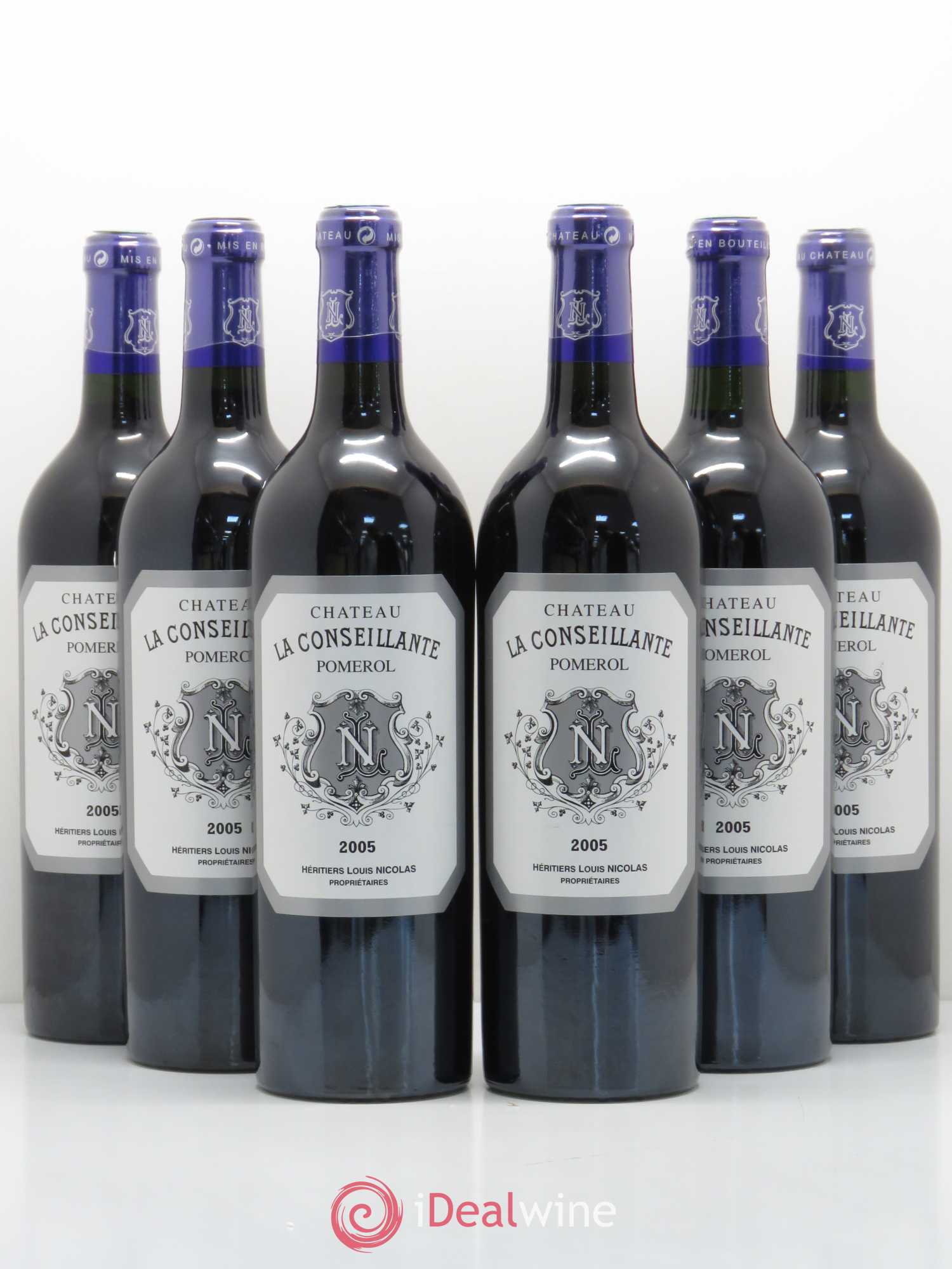 Château la Conseillante 2005 - Lot de 6 bouteilles - 0