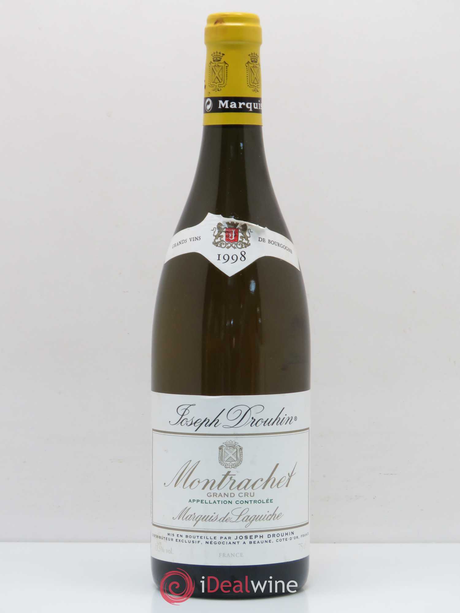 Montrachet Grand Cru Marquis de Laguiche Joseph Drouhin 1998 - Lot de 1 bouteille - 0