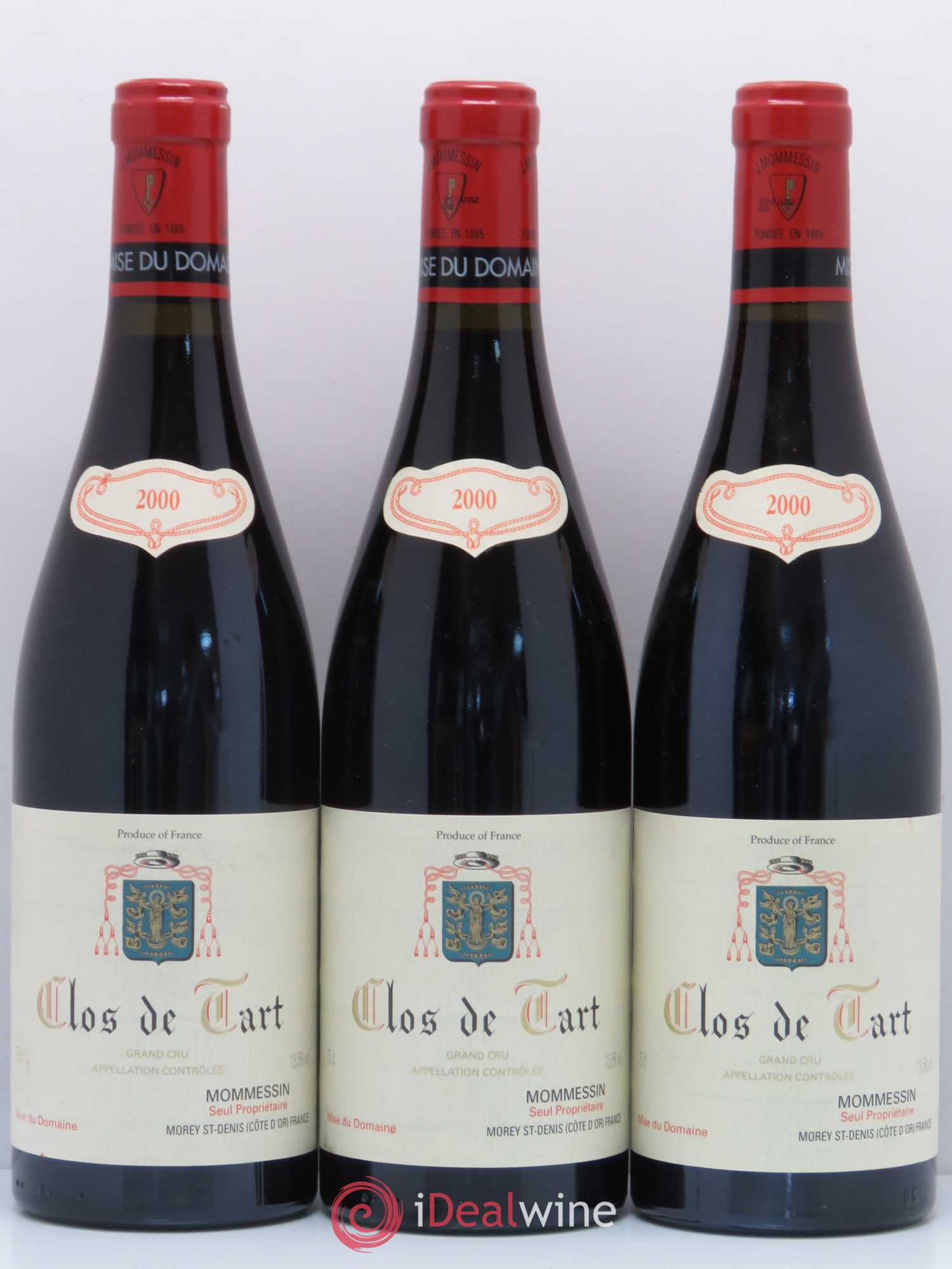 Clos de Tart Grand Cru Clos de Tart 2000 - Lot de 3 bouteilles - 0