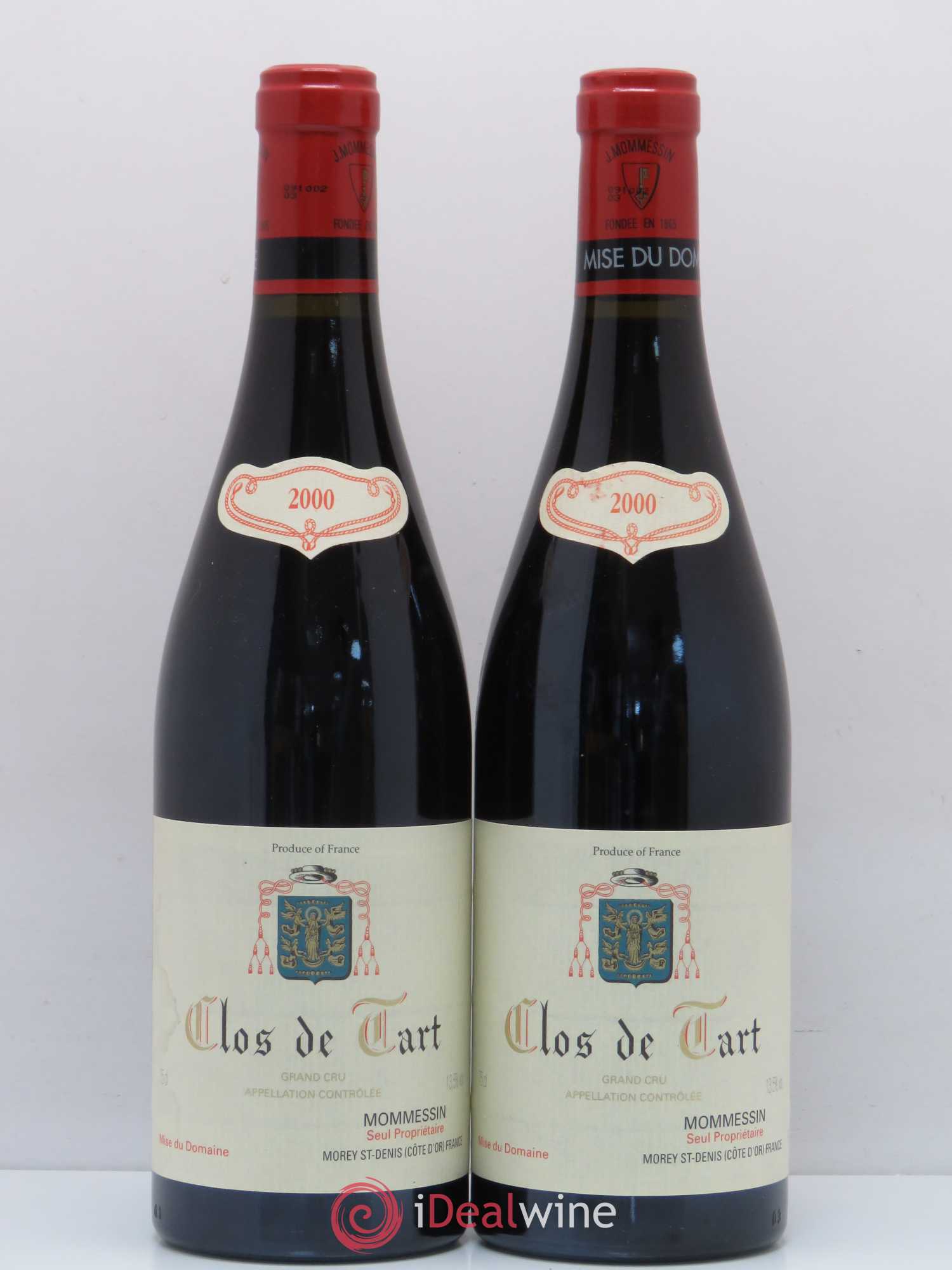 Clos de Tart Grand Cru Clos de Tart 2000 - Lot de 2 bouteilles - 0