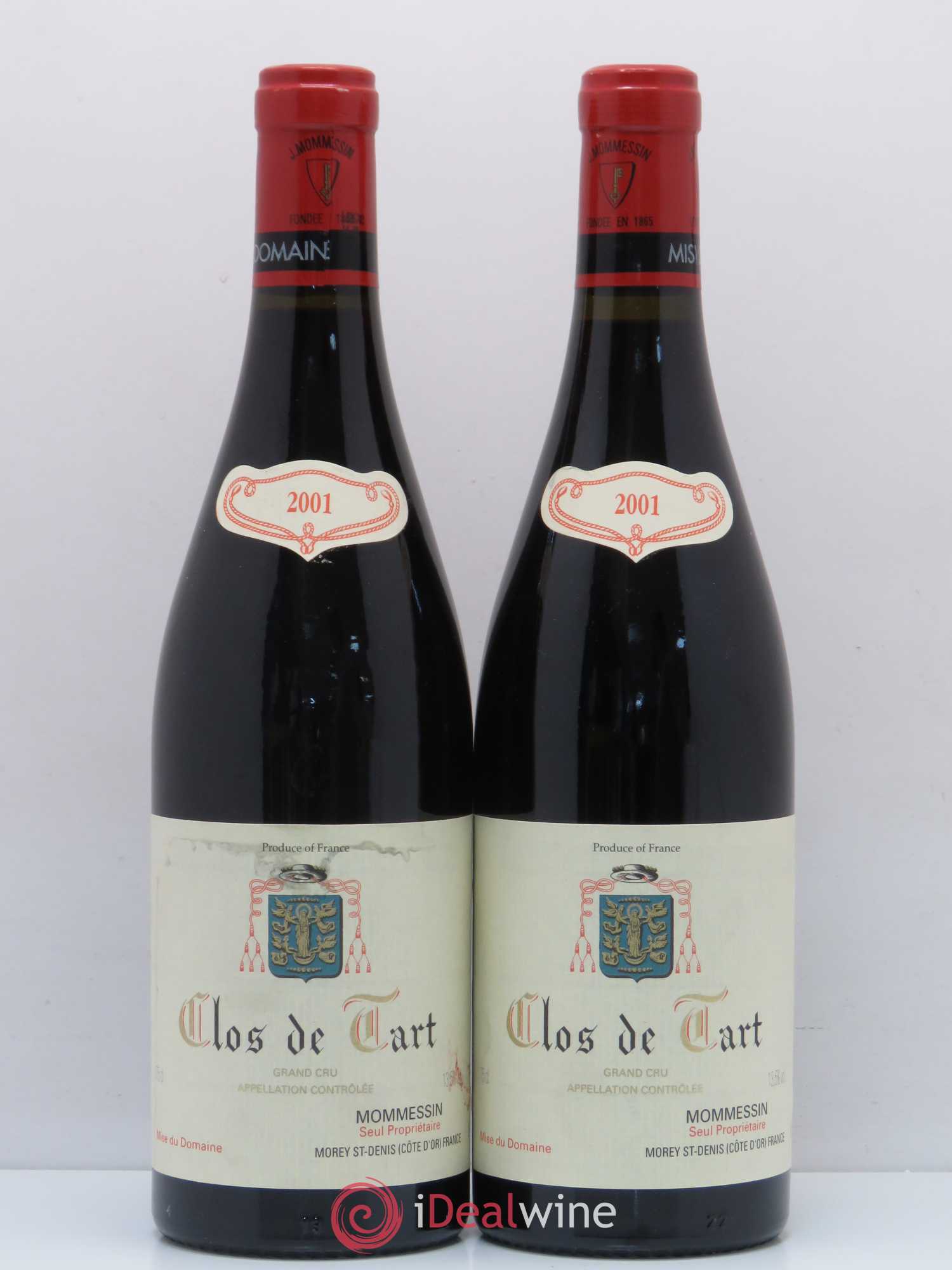 Clos de Tart Grand Cru Clos de Tart 2001 - Lot de 2 bouteilles - 0