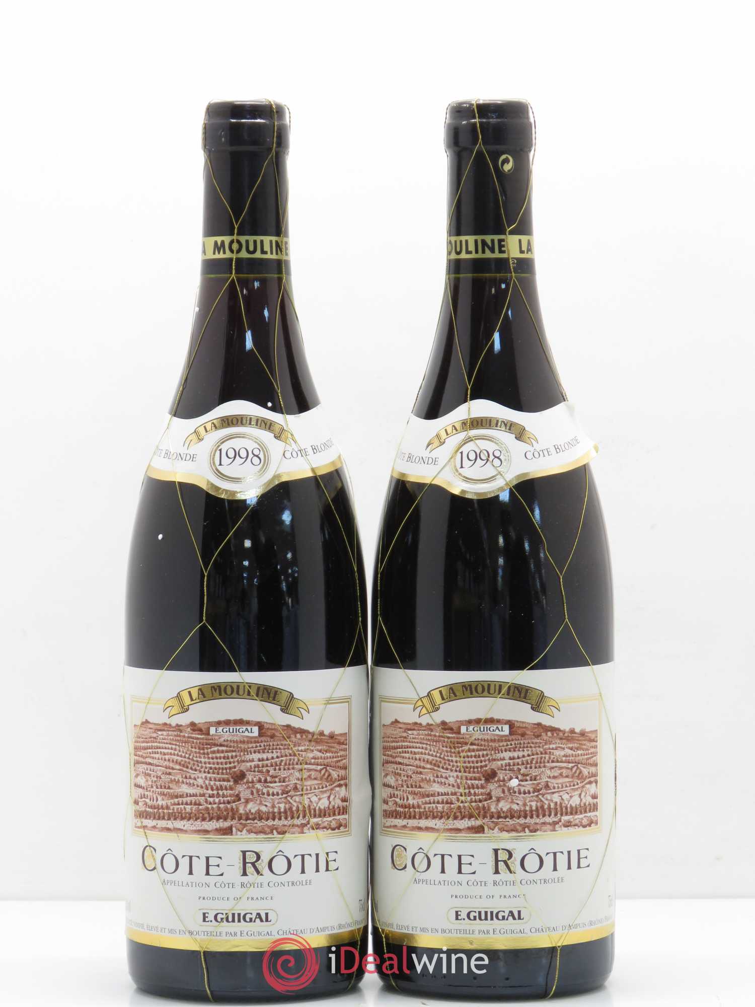 Côte-Rôtie La Mouline Guigal 1998 - Lot de 2 bouteilles - 0