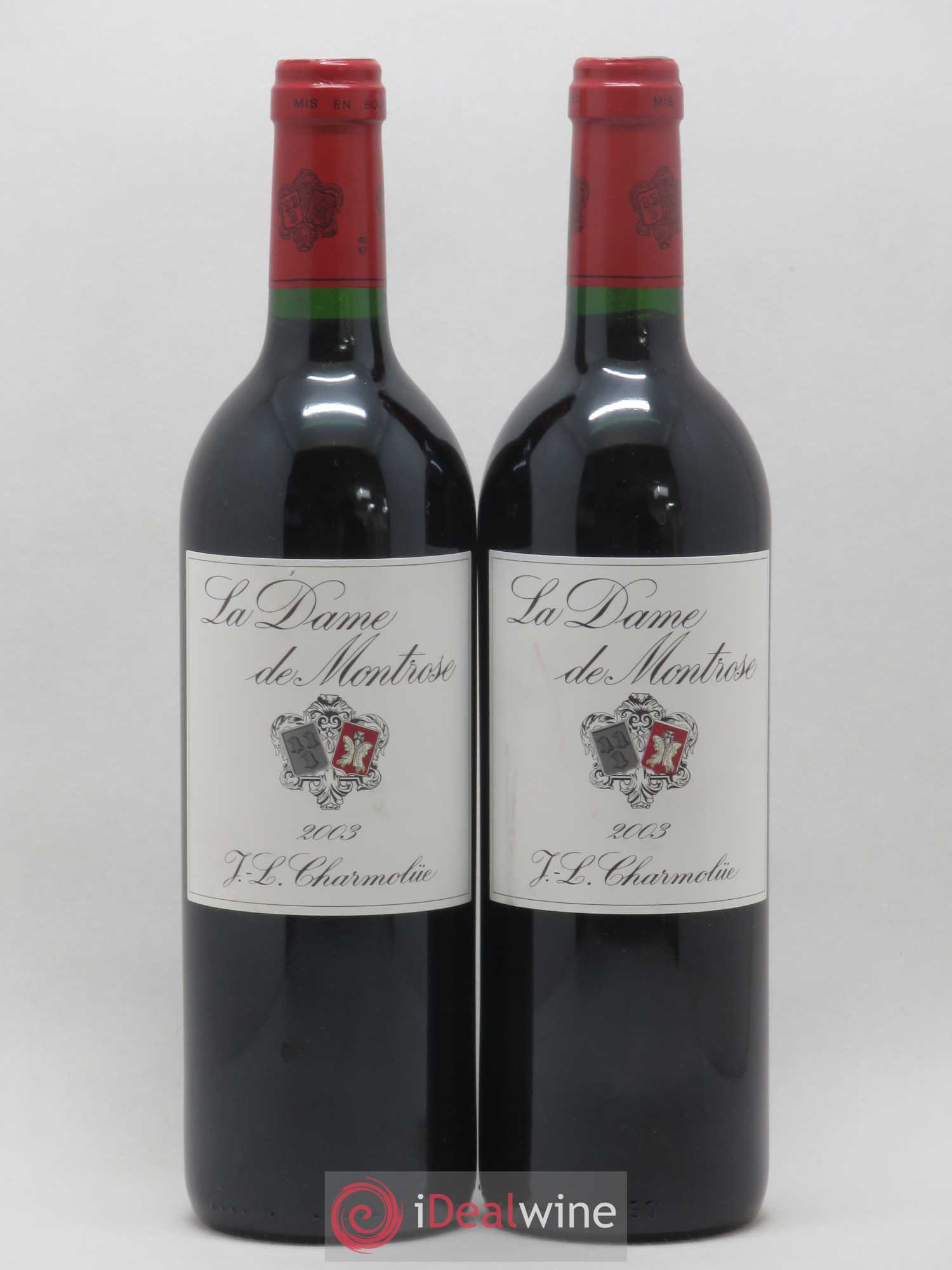 La Dame de Montrose Second Vin 2003 - Lot de 2 bouteilles - 0