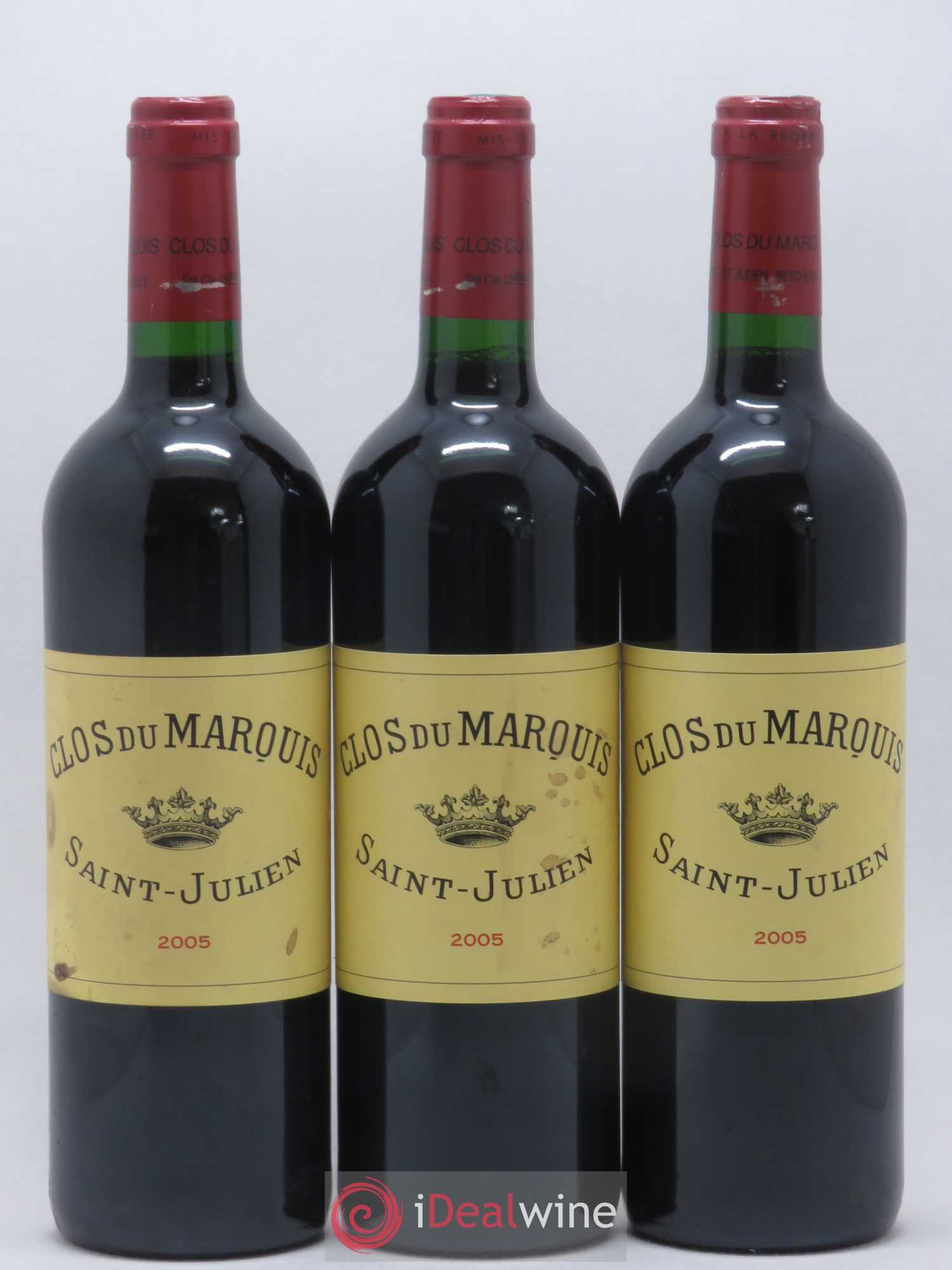 Clos du Marquis 2005 - Lot de 3 bouteilles - 0