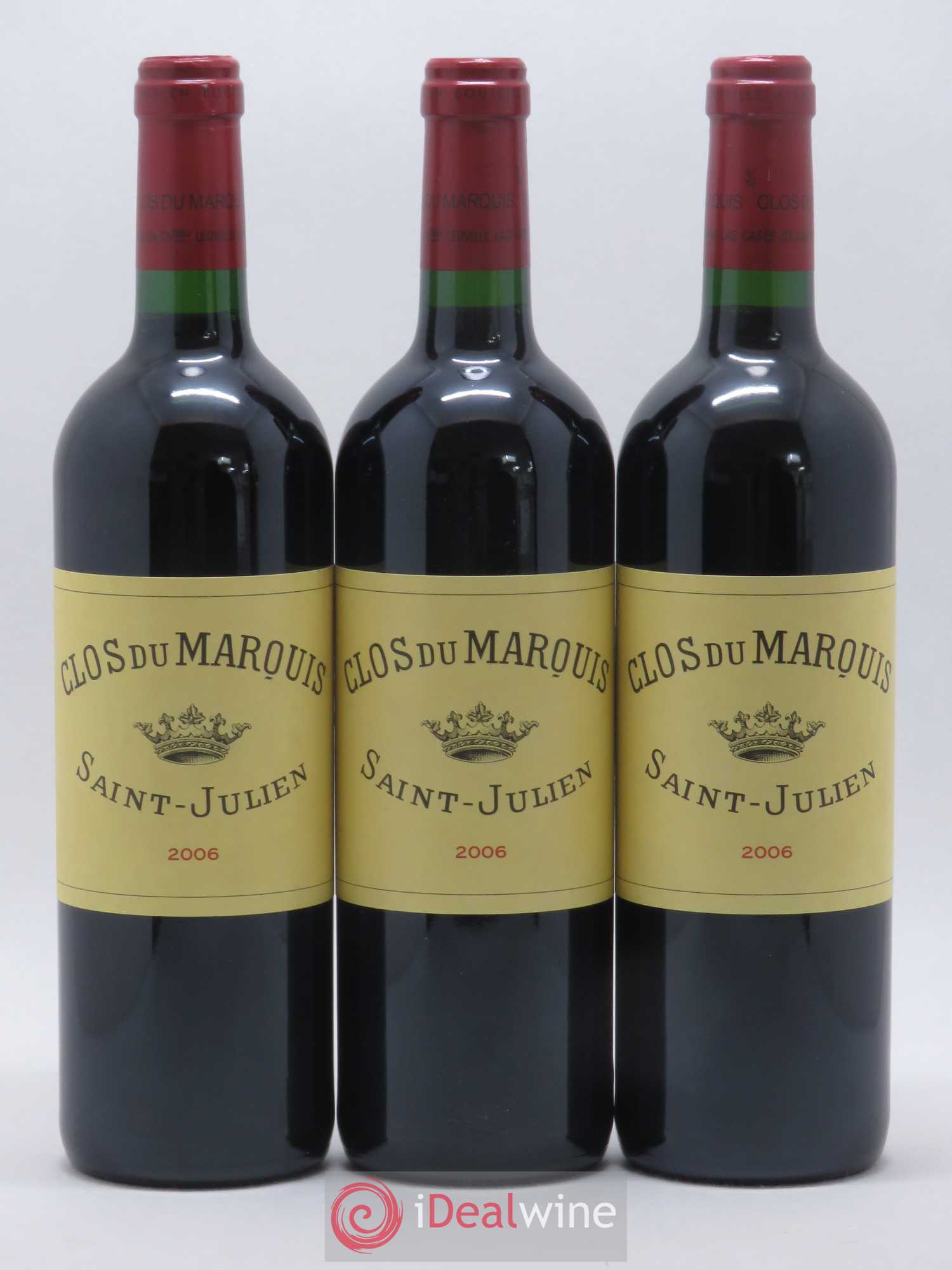 Clos du Marquis 2006 - Lot de 3 bouteilles - 0