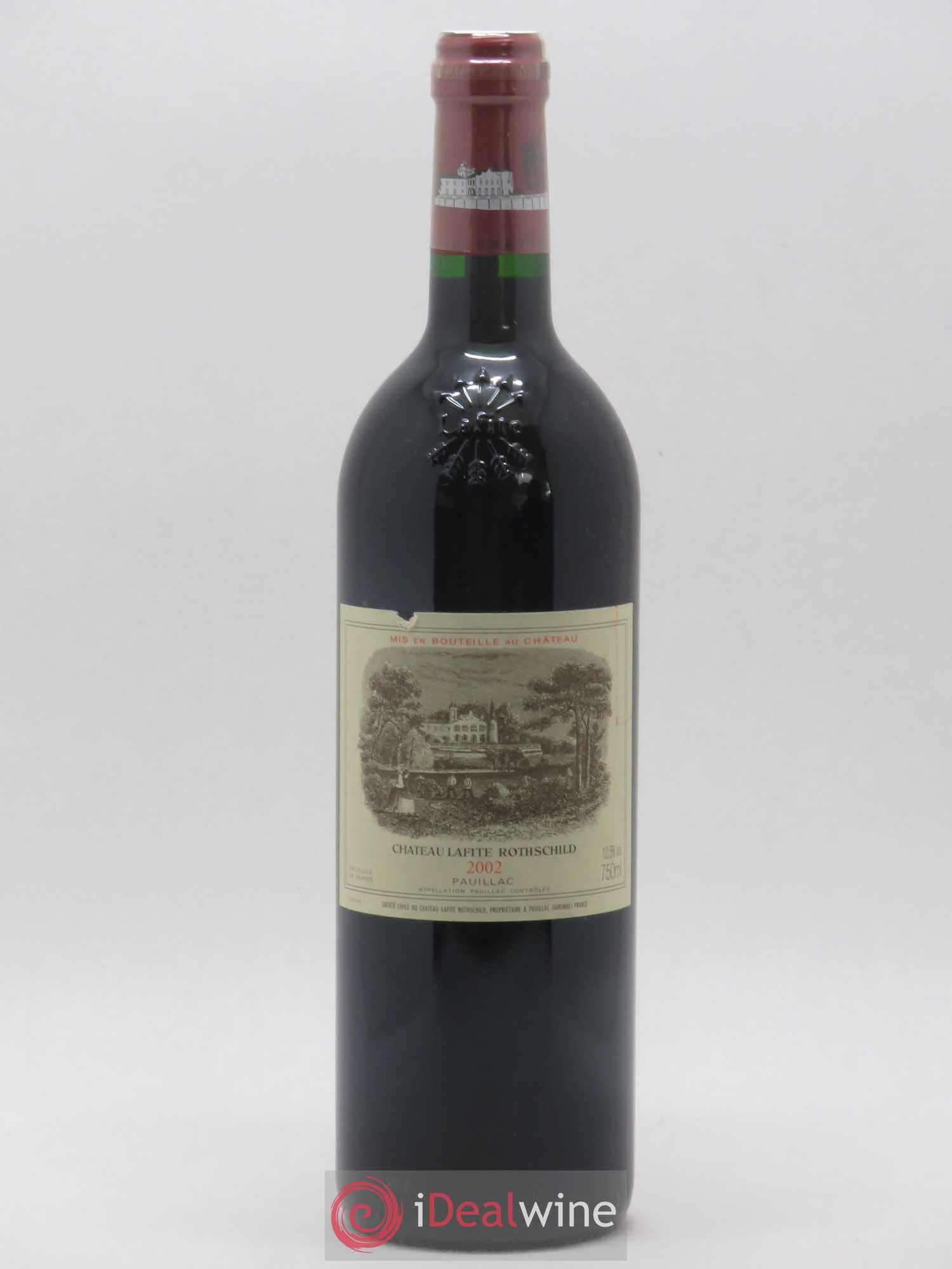 Château Lafite Rothschild 1er Grand Cru Classé 2002 - Lot de 1 bouteille - 0