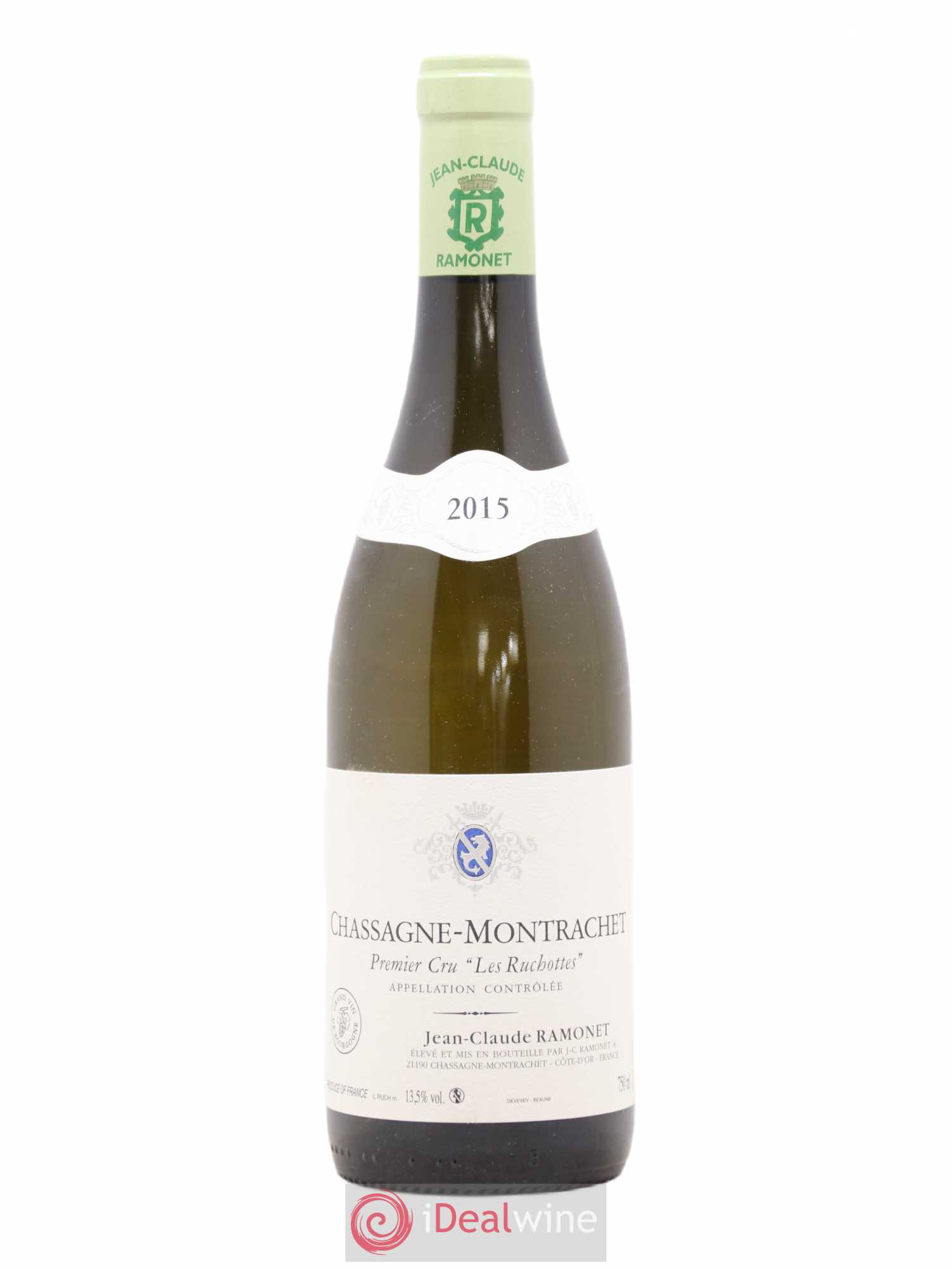 Chassagne-Montrachet 1er Cru Les Ruchottes Ramonet (Domaine) 2015 - Lot de 1 bouteille - 0