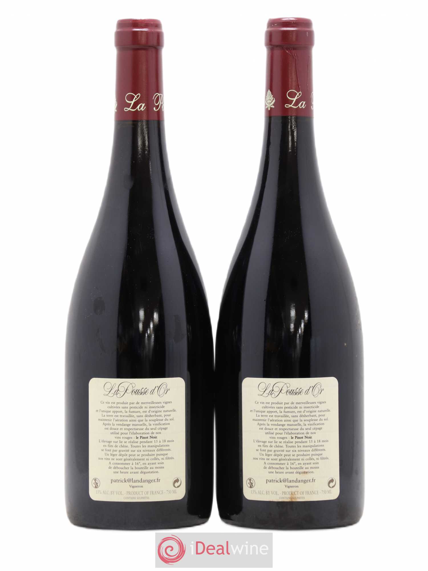 Clos de la Roche Grand Cru La Pousse d'Or (Domaine de) 2010 - Lot de 2 bouteilles - 1