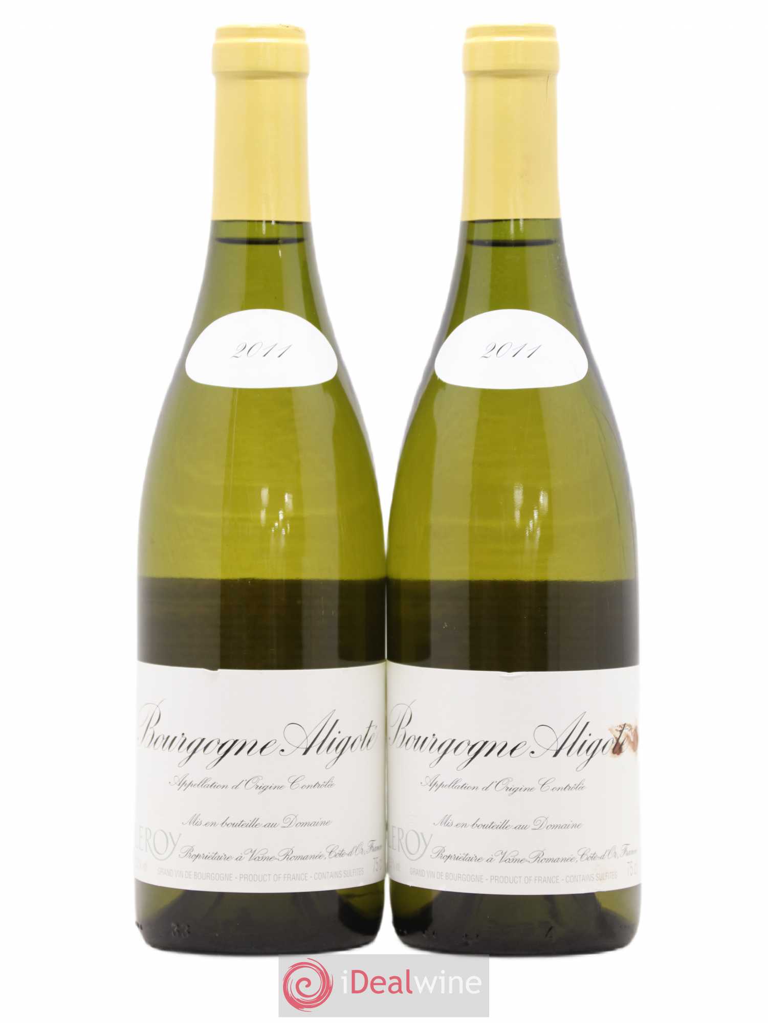 Bourgogne Aligoté Leroy (Domaine) 2011 - Lot de 2 bouteilles - 0