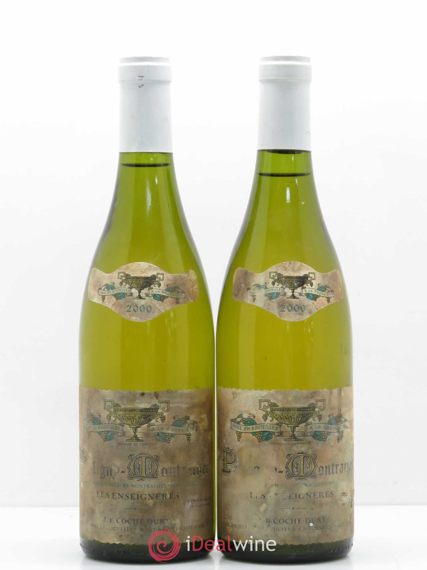 Puligny-Montrachet Les Enseignères Coche Dury (Domaine) 2000 - Lot de 2 bouteilles - 0