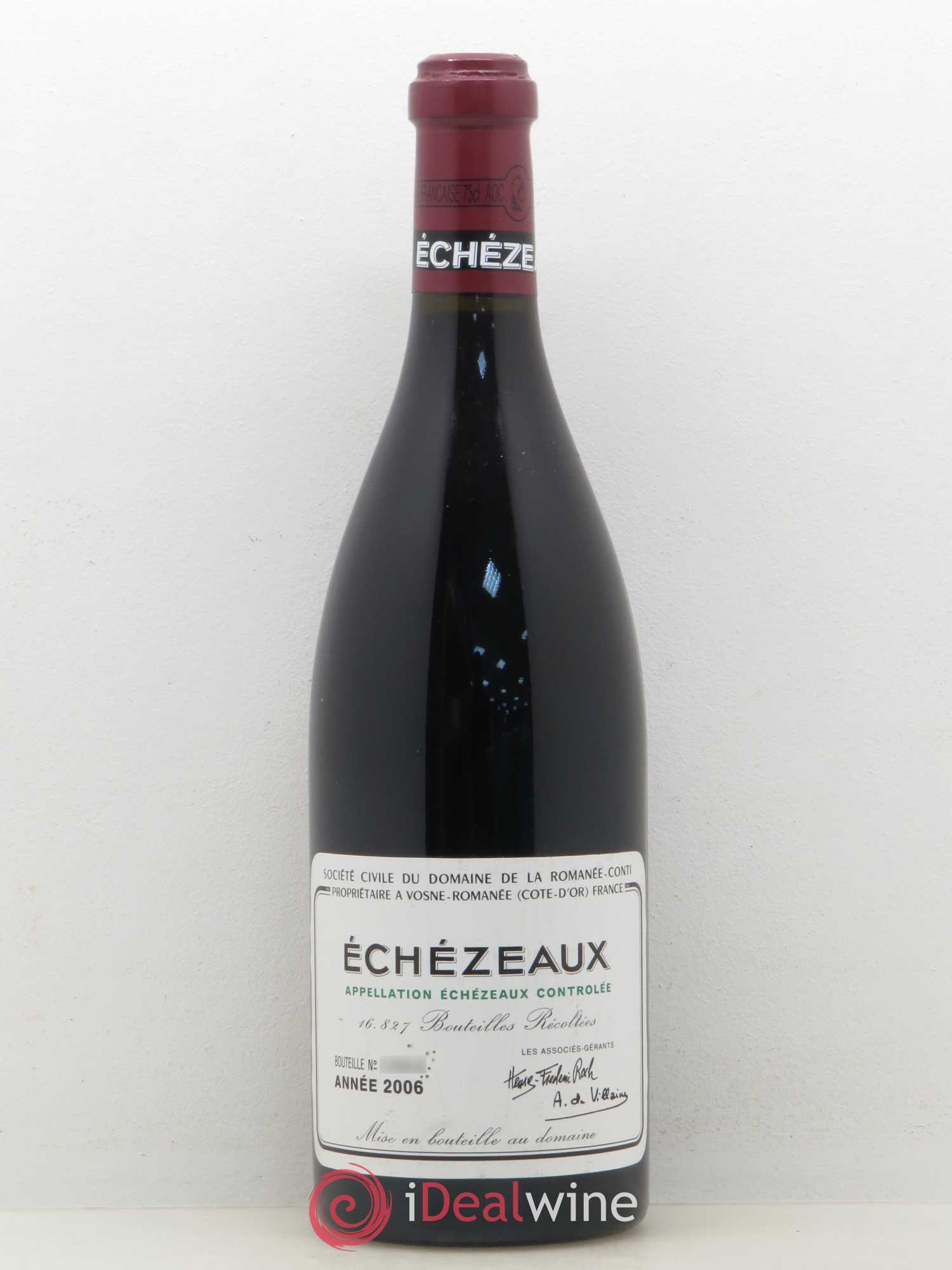 Echezeaux Grand Cru Domaine de la Romanée-Conti 2006 - Lot de 1 bouteille - 0