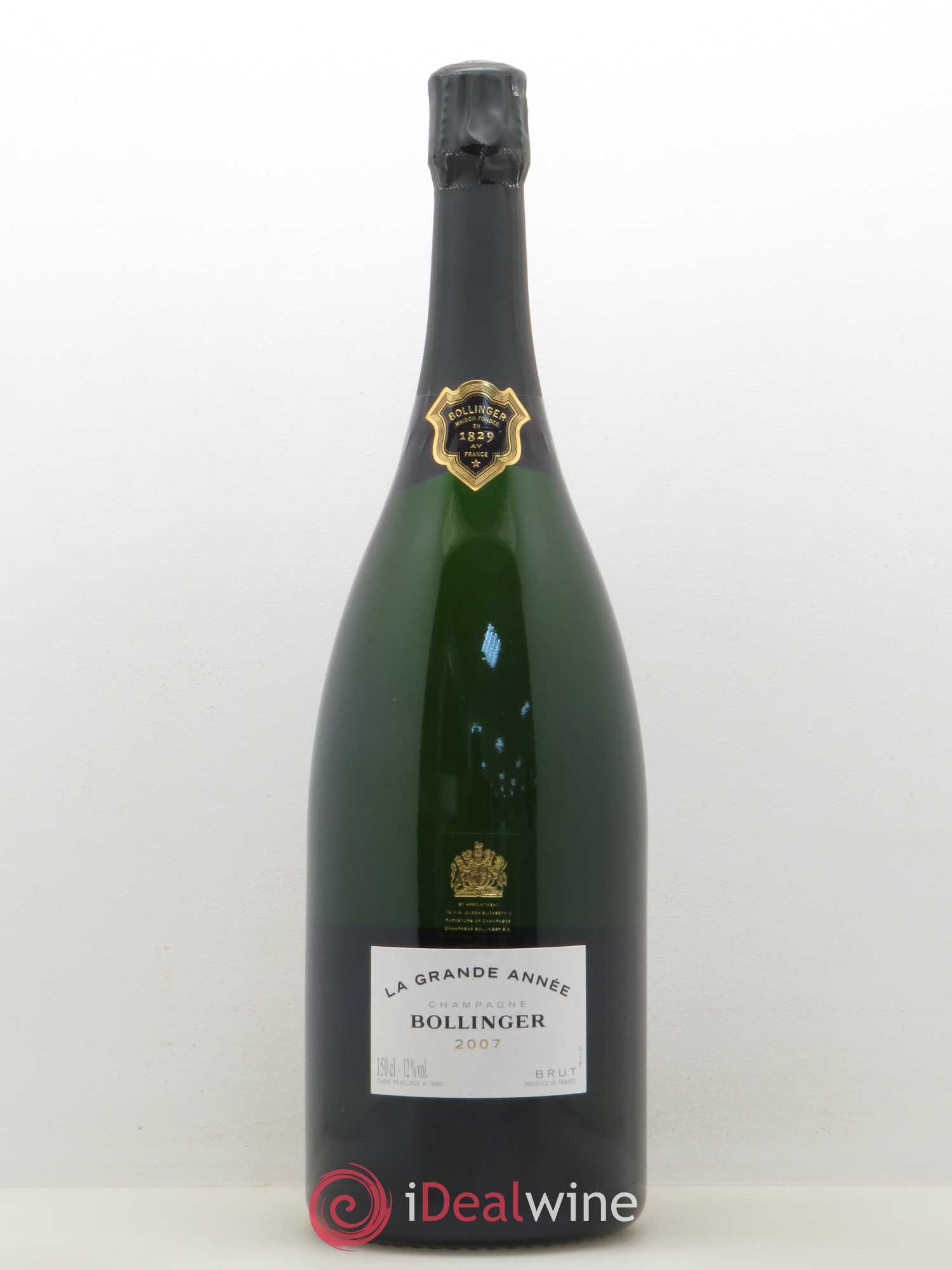 La Grande Année Brut Bollinger 2007 - Lot de 1 magnum - 0