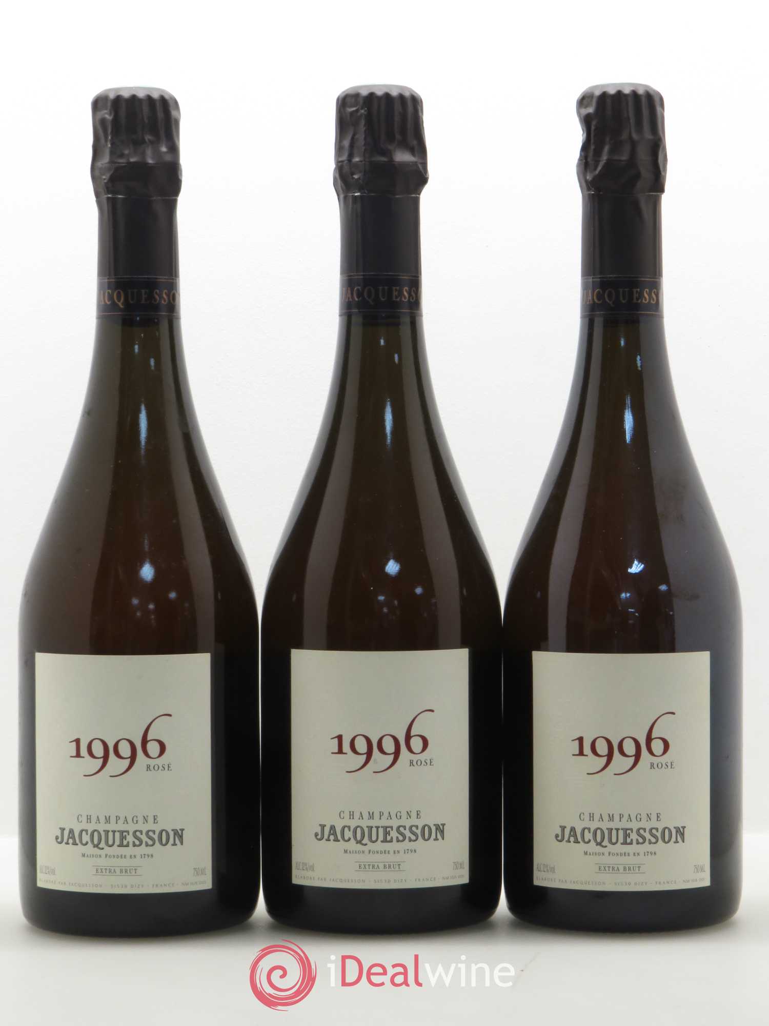 Champagne - Jacquesson 1996 - Lot de 3 bouteilles - 0