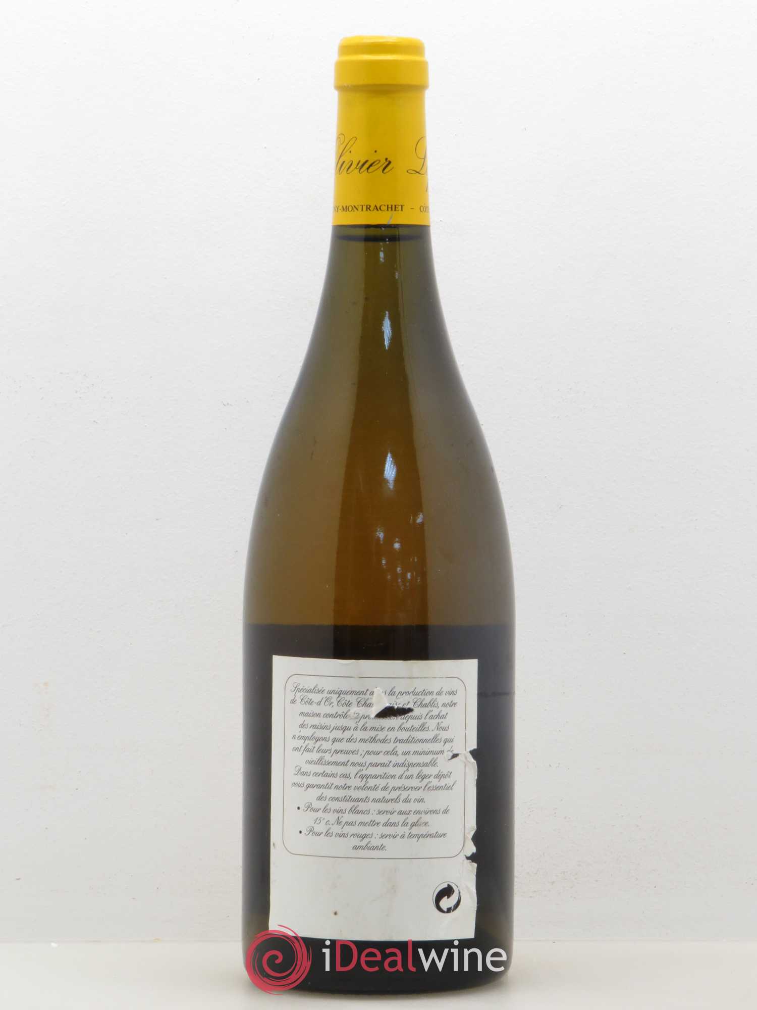 Montrachet Grand Cru Domaine Olivier Leflaive 2001 - Lot de 1 bouteille - 1