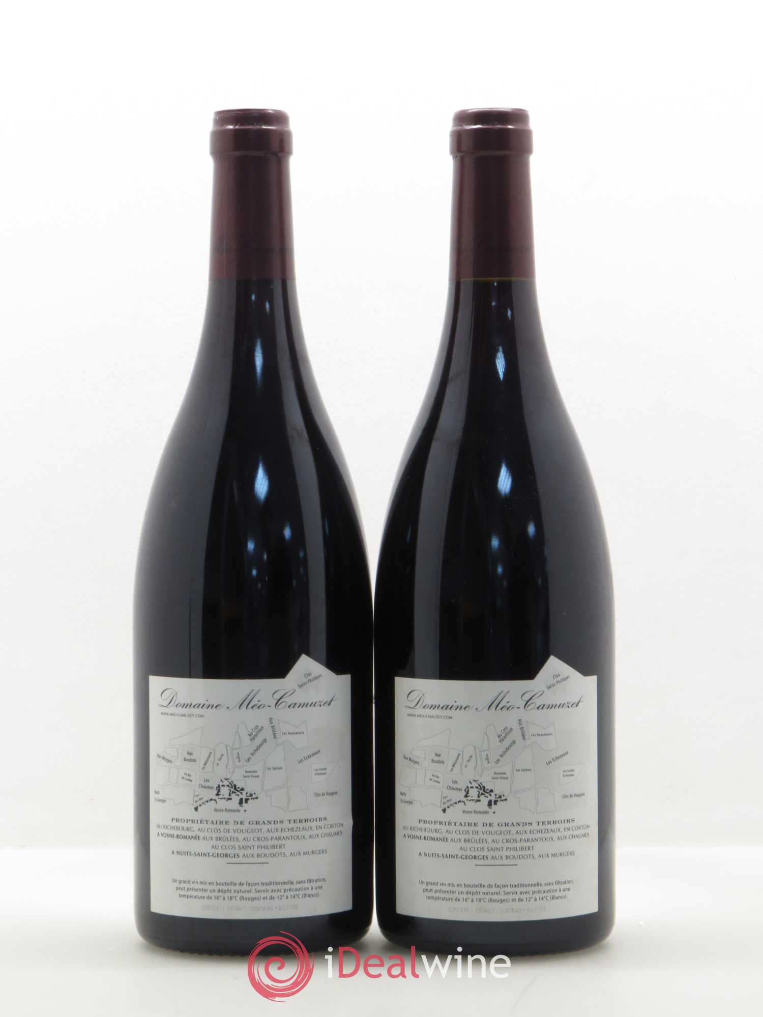 Richebourg Grand Cru Méo-Camuzet (Domaine) 2008 - Lot de 2 bouteilles - 1