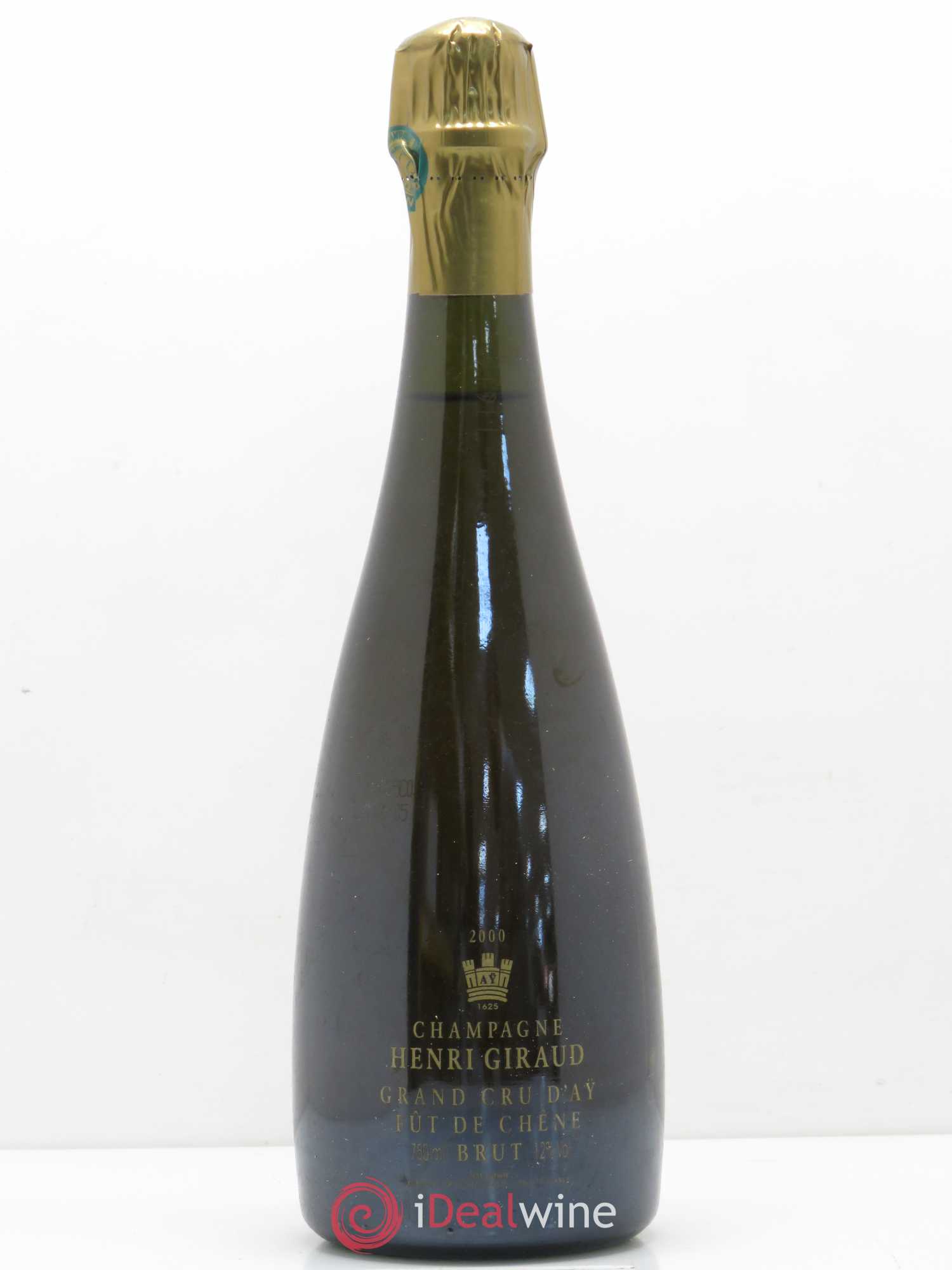 Aÿ Grand Cru Brut Fût de Chêne Henri Giraud 2000 - Lot de 1 bouteille - 0
