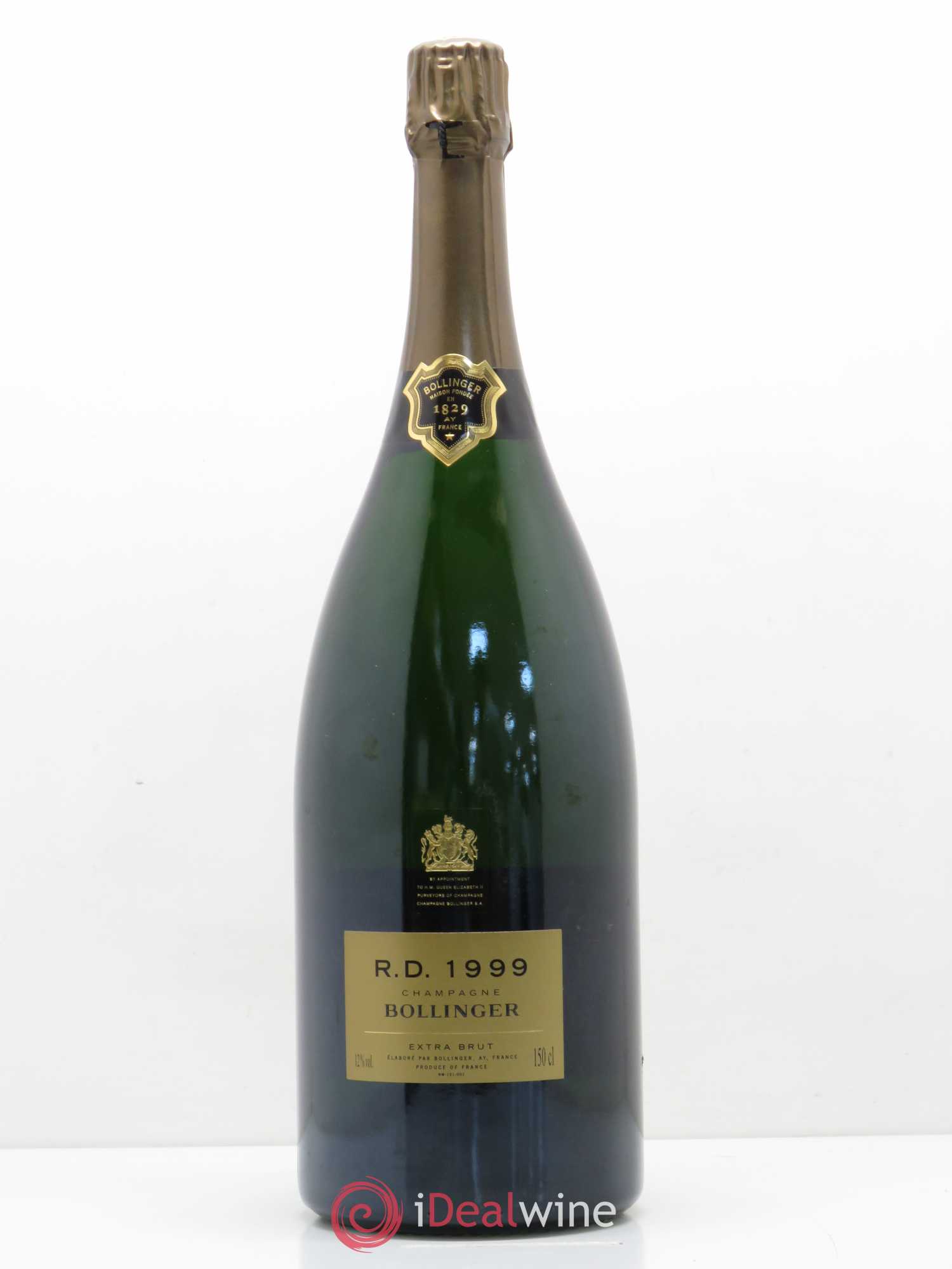 R.D. Extra-Brut Bollinger 1999 - Posten von 1 Magnum - 0