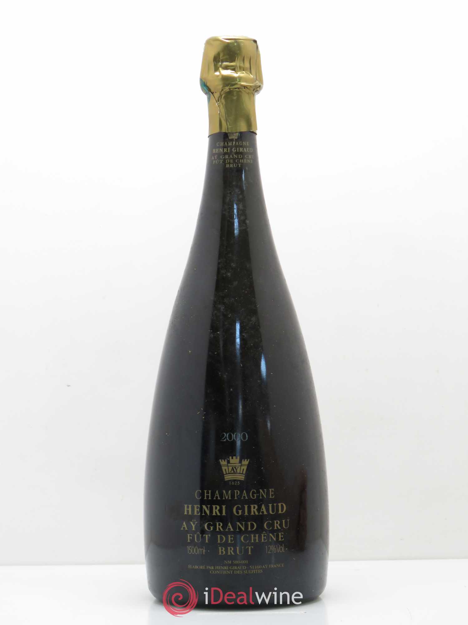 Aÿ Grand Cru Brut Fût de Chêne Henri Giraud 2000 - Lot de 1 magnum - 0