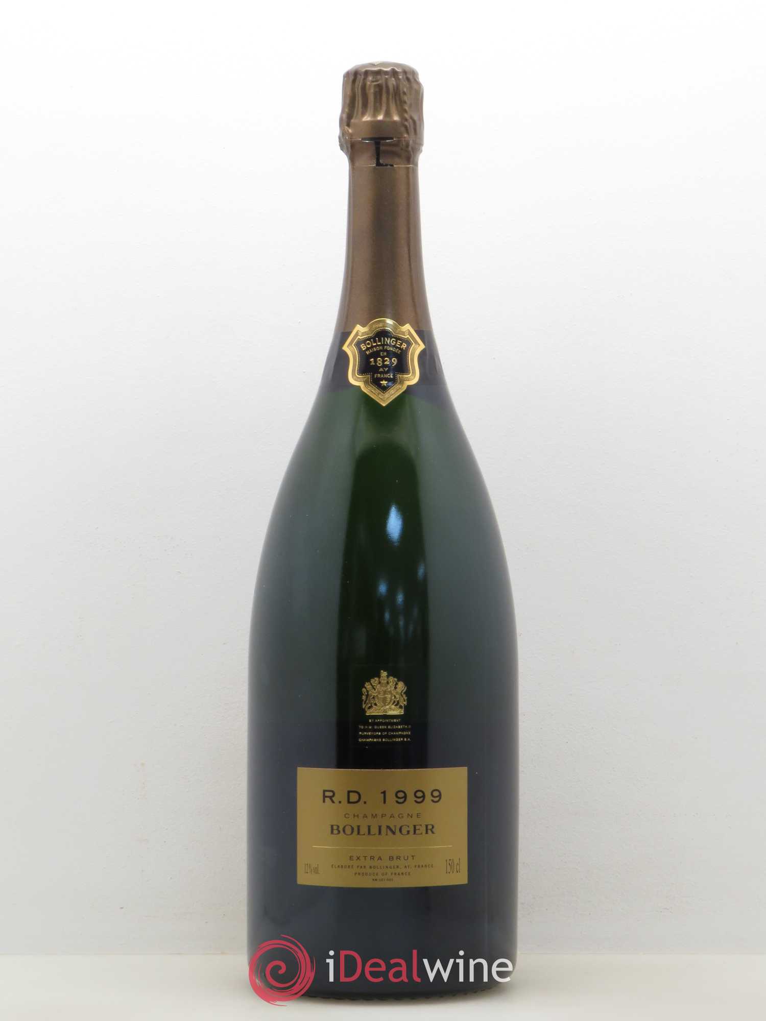 R.D. Extra-Brut Bollinger 1999 - Posten von 1 Magnum - 0