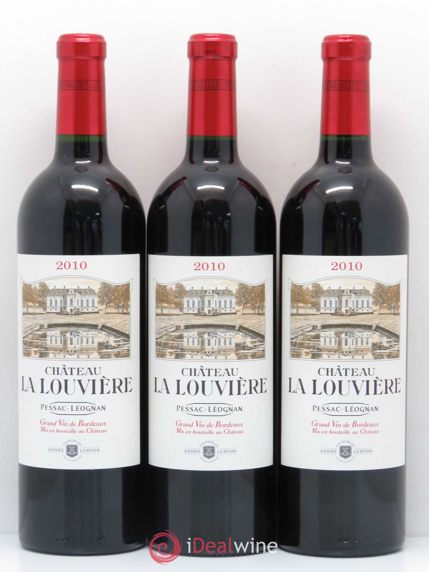 Château la Louvière 2010 - Lot de 12 bouteilles - 2