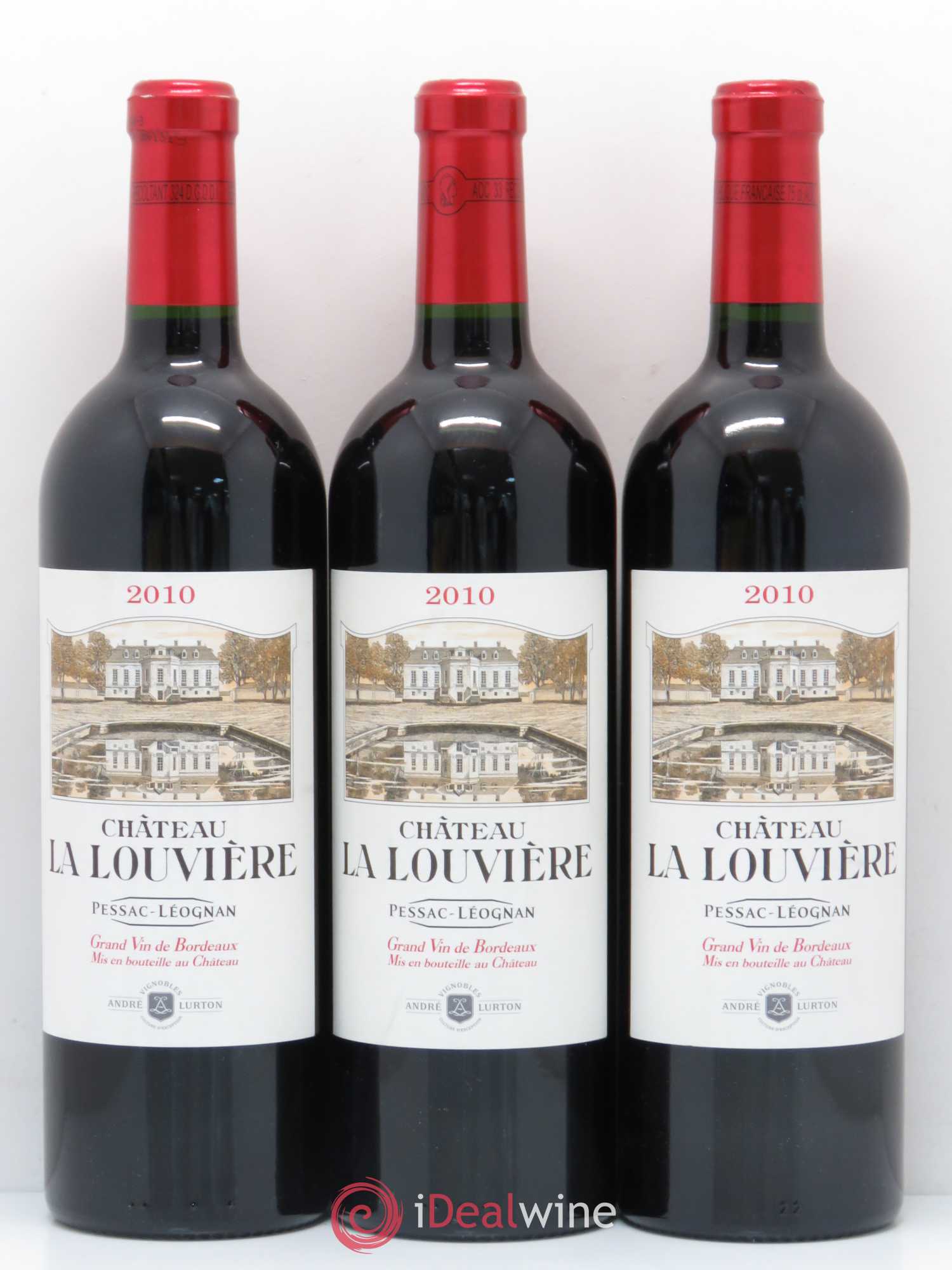 Château la Louvière 2010 - Lot de 12 bouteilles - 3