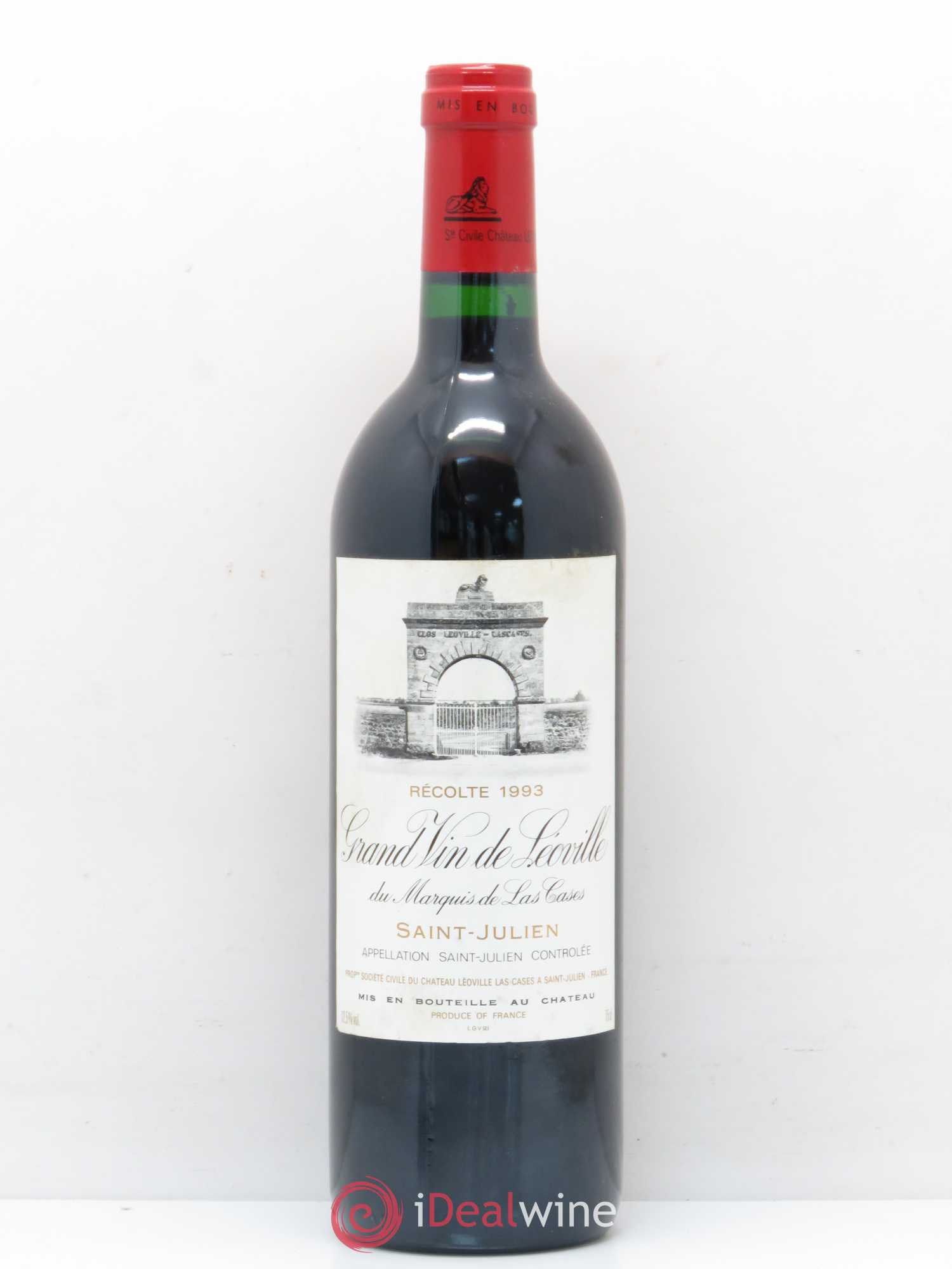 Château Léoville Las Cases 2ème Grand Cru Classé 1993 - Lot de 1 bouteille - 0