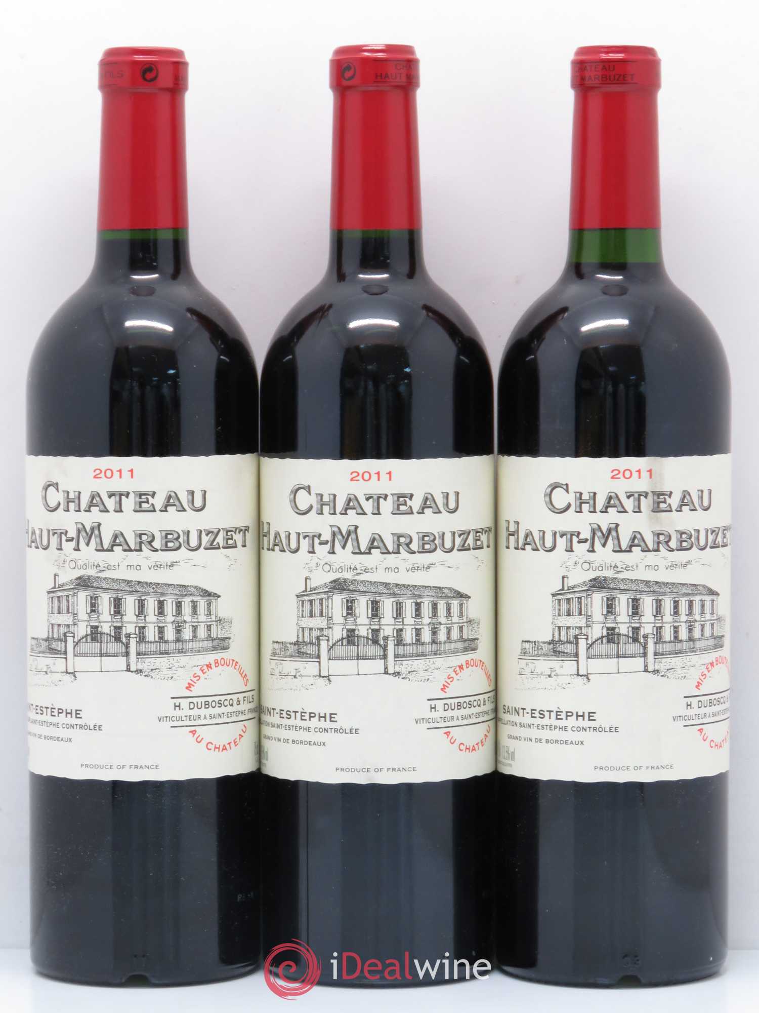 Château Haut Marbuzet 2011 - Lot de 6 bouteilles - 1