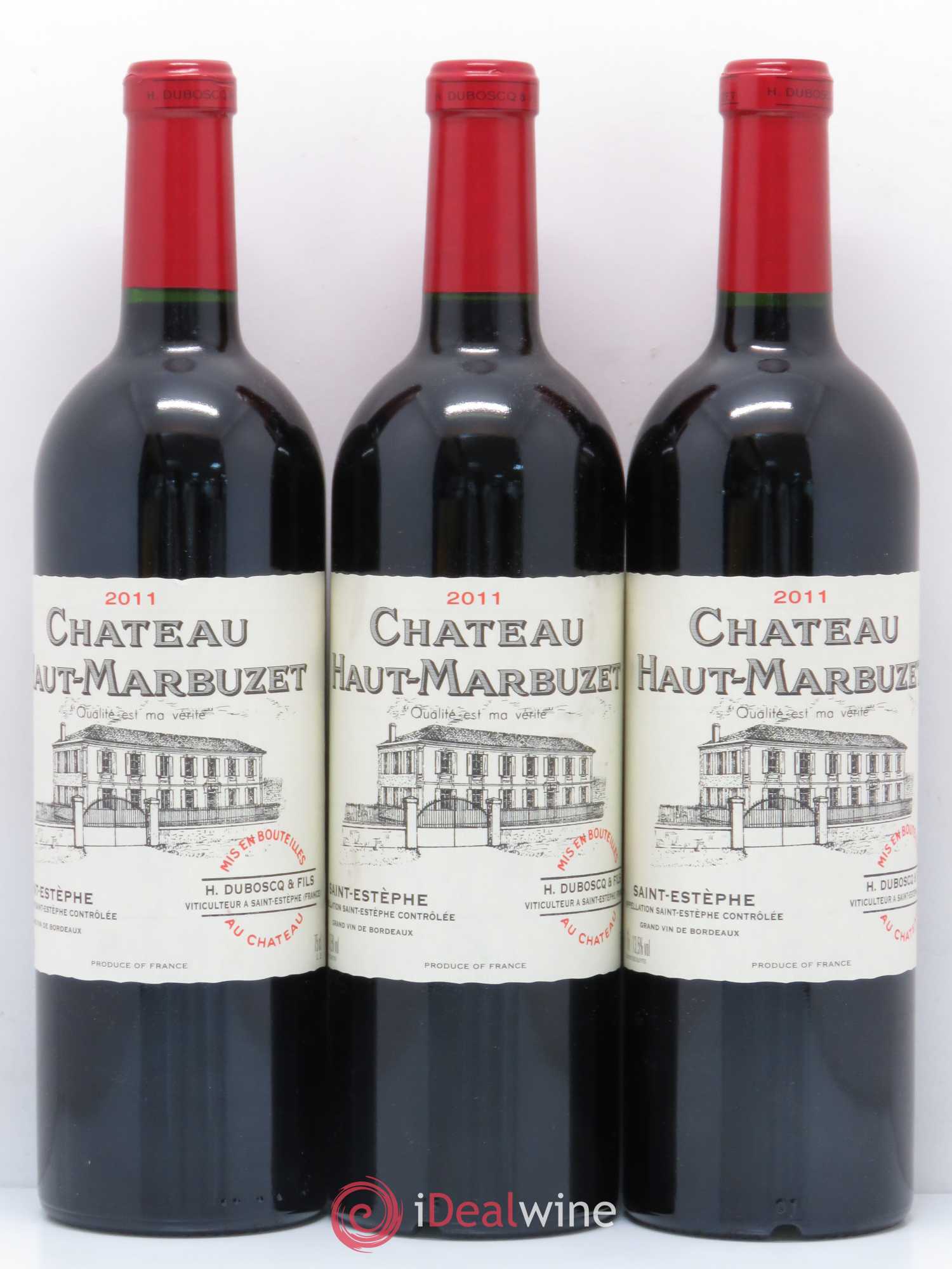 Château Haut Marbuzet 2011 - Lot de 6 bouteilles - 2