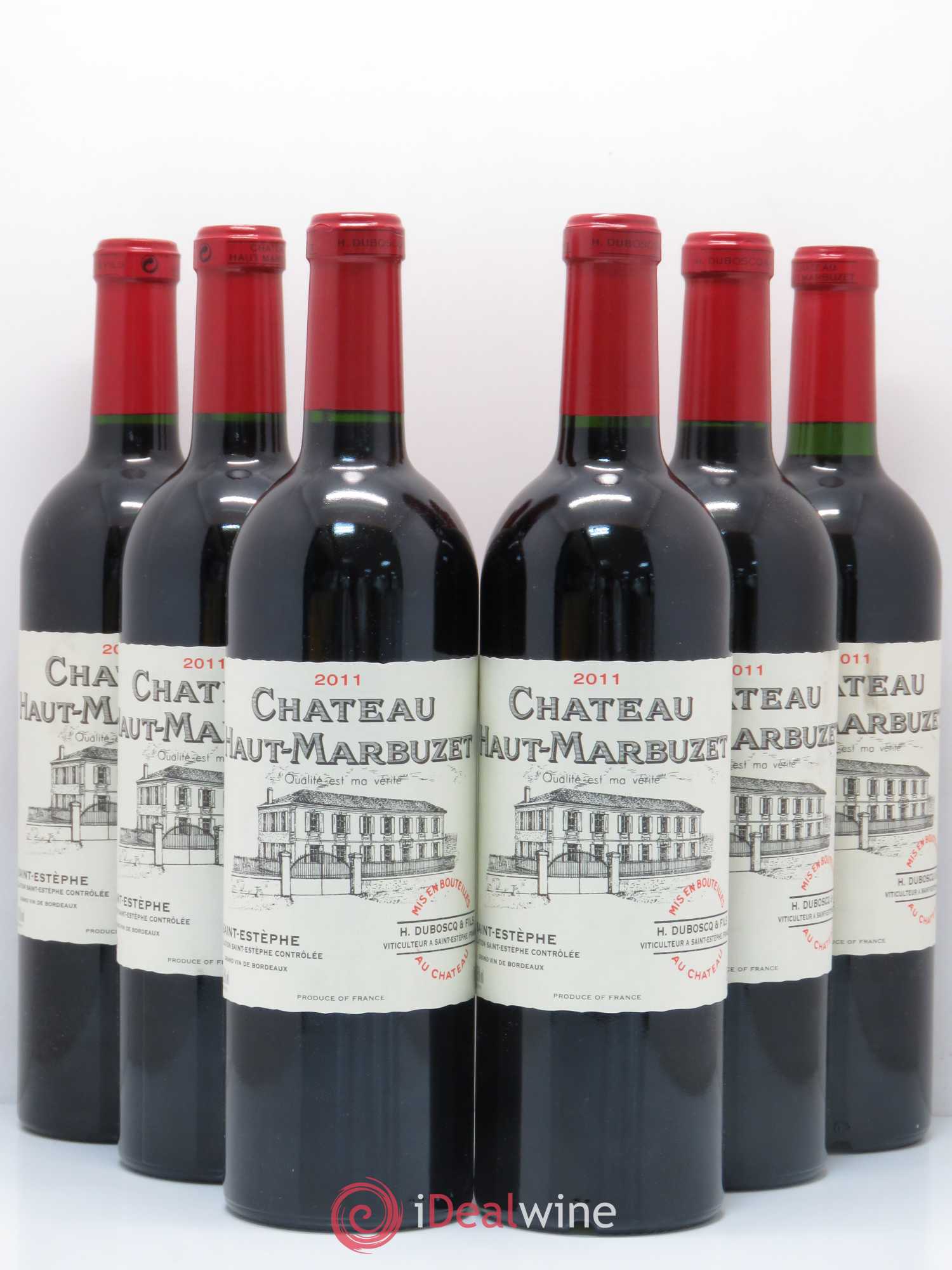 Château Haut Marbuzet 2011 - Lot de 6 bouteilles - 0