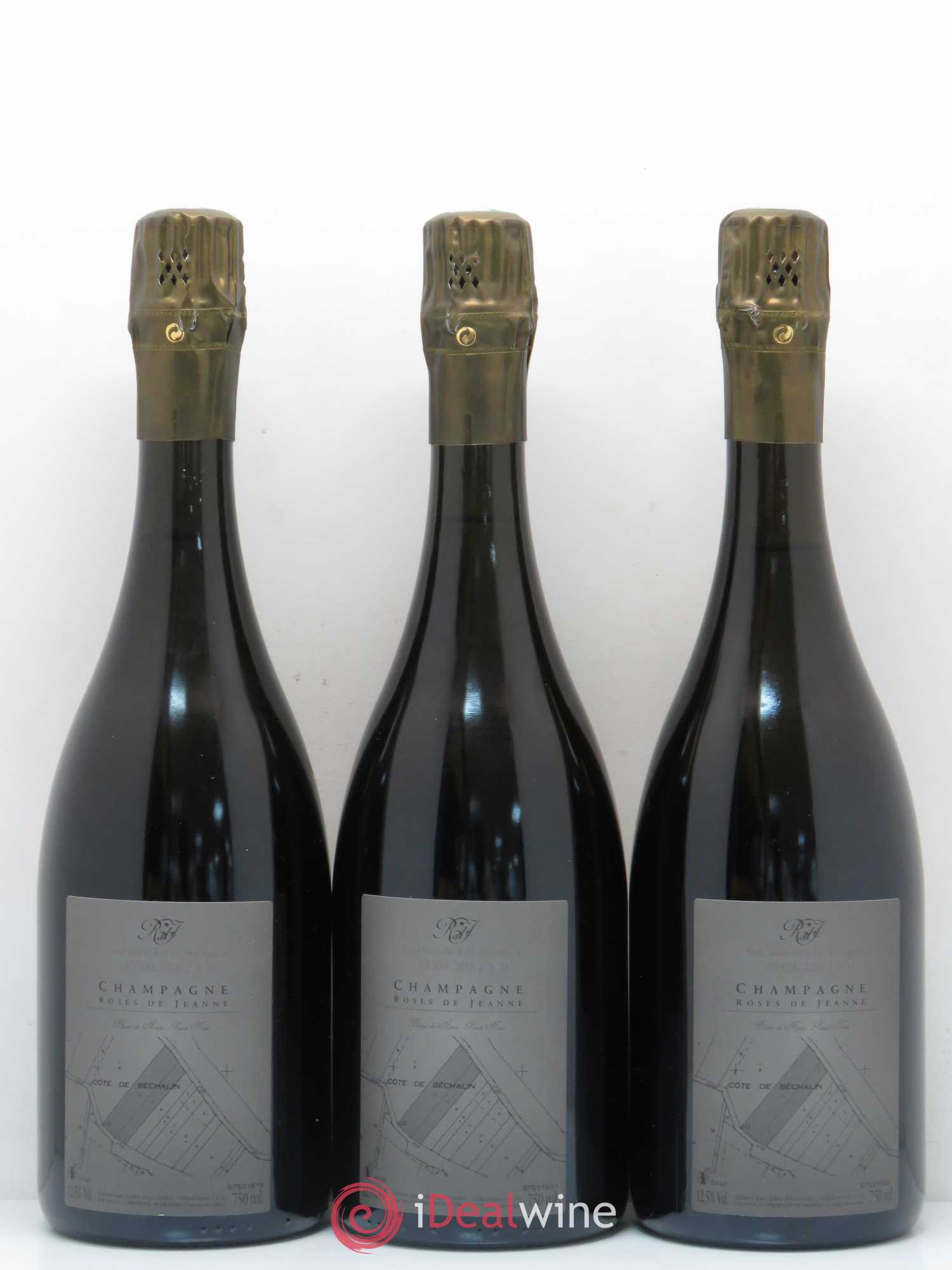 Roses de Jeanne Côte de Béchalin Blanc de Noirs Cédric Bouchard 2011 - Lot de 6 bouteilles - 2