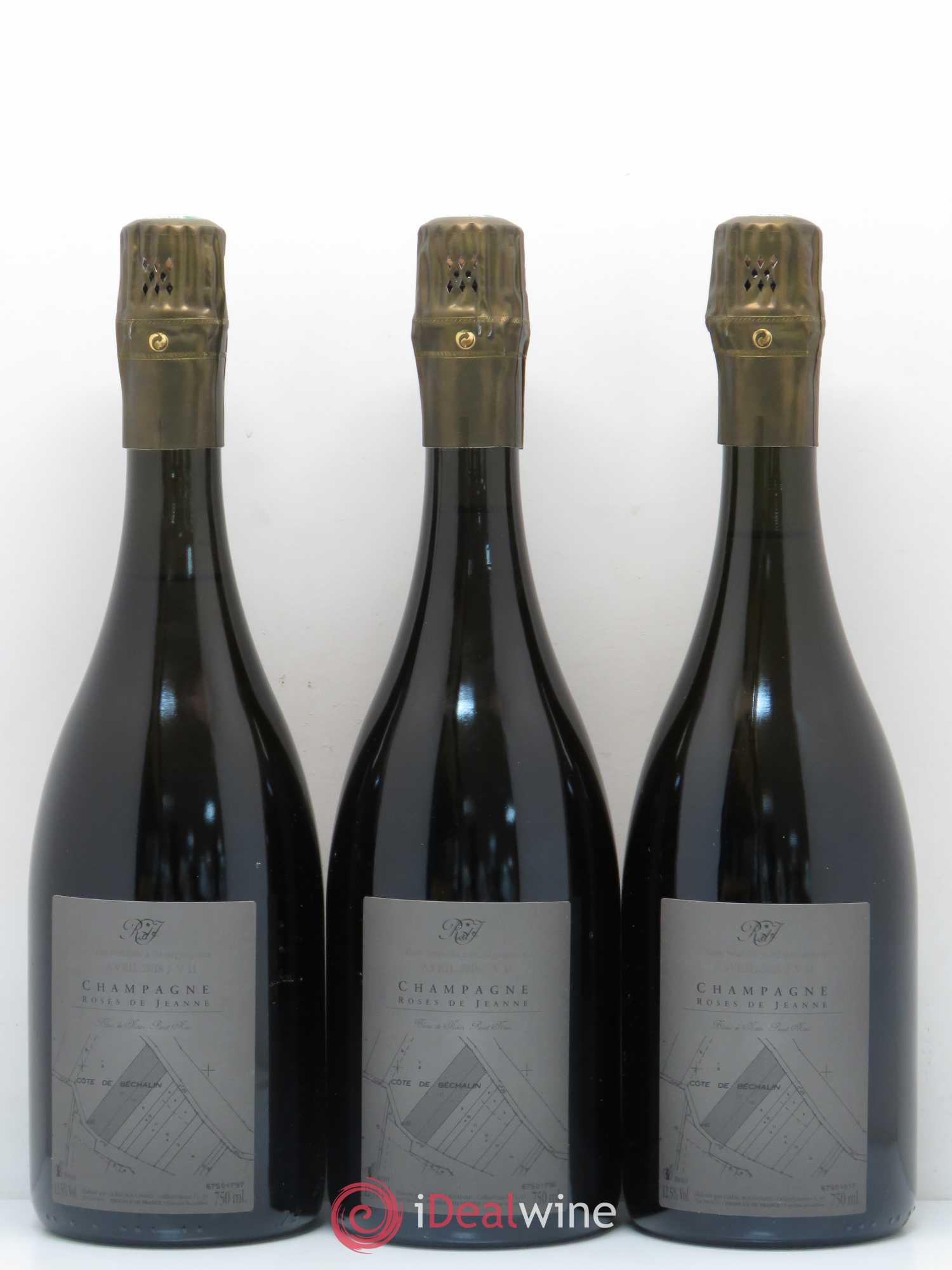 Roses de Jeanne Côte de Béchalin Blanc de Noirs Cédric Bouchard 2011 - Lot de 6 bouteilles - 4