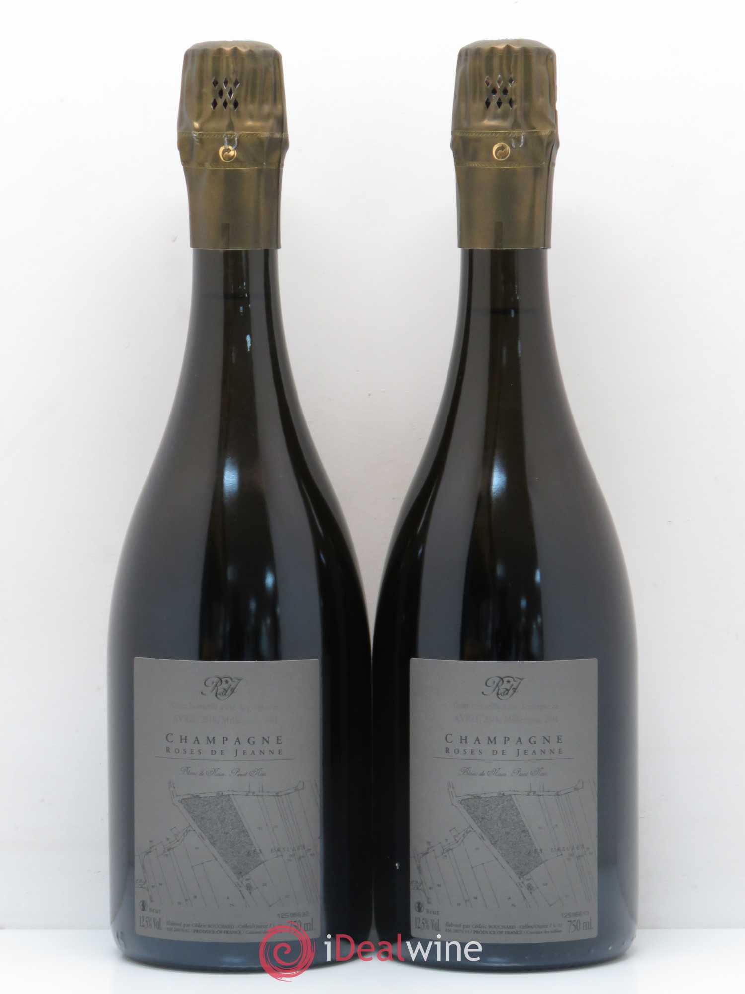 Roses de Jeanne Les Ursules Blanc de Noirs Brut Cédric Bouchard 2014 - Lot de 2 bouteilles - 1