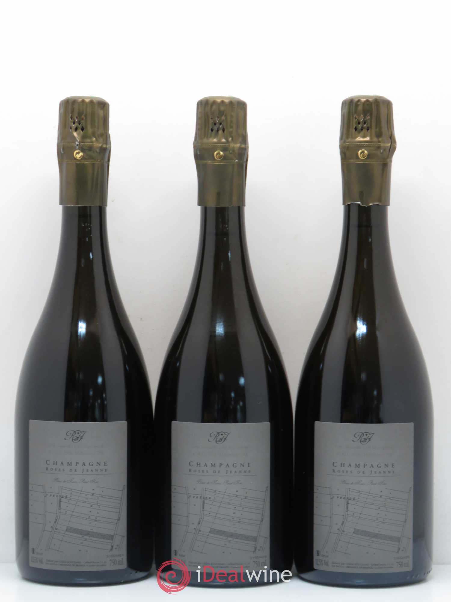 Roses de Jeanne Presle Blanc de Noirs Cédric Bouchard Blanc de Noirs 2014 - Lot de 6 bouteilles - 2