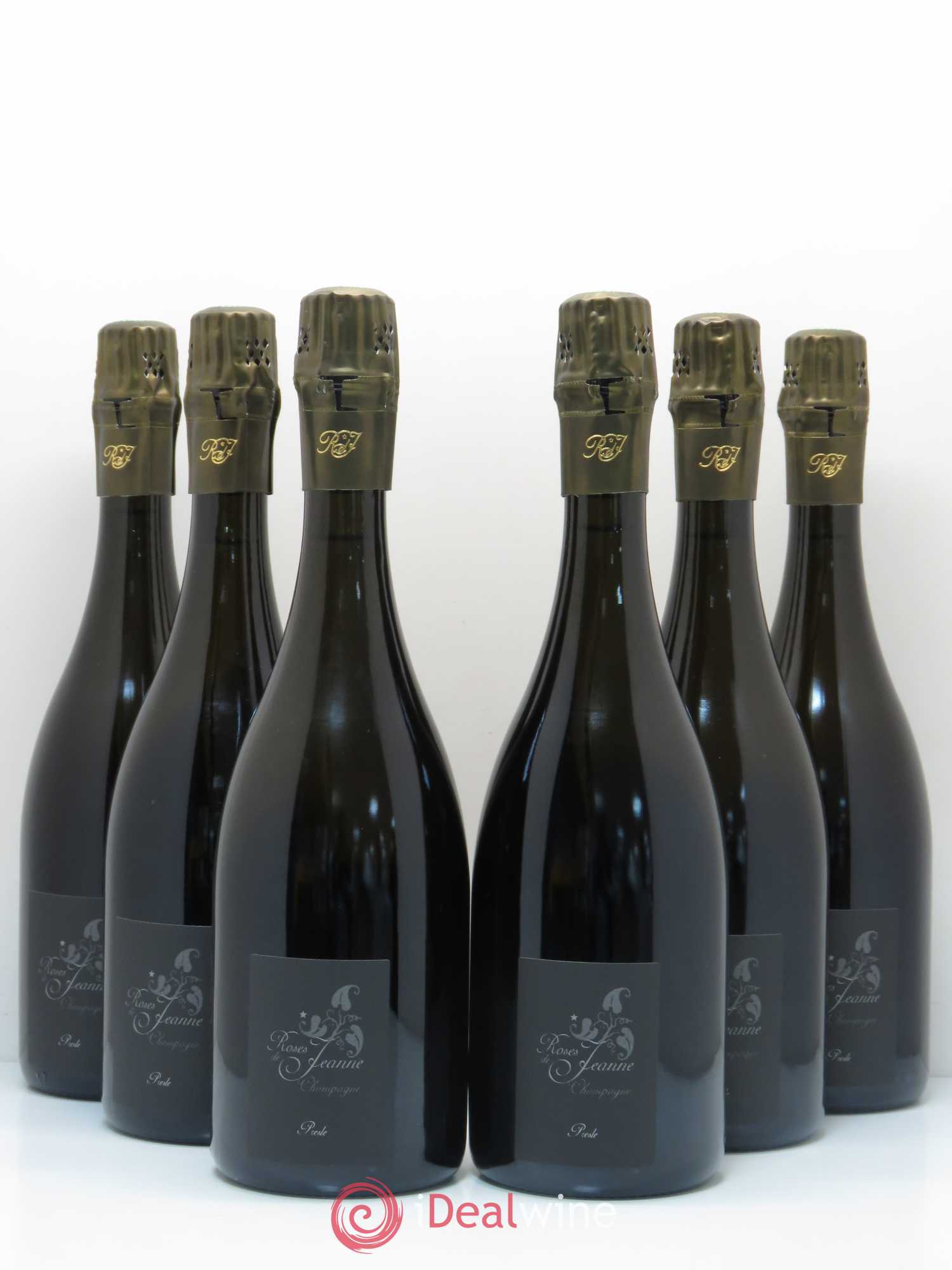 Roses de Jeanne Presle Blanc de Noirs Cédric Bouchard Blanc de Noirs 2014 - Lot de 6 bouteilles - 0