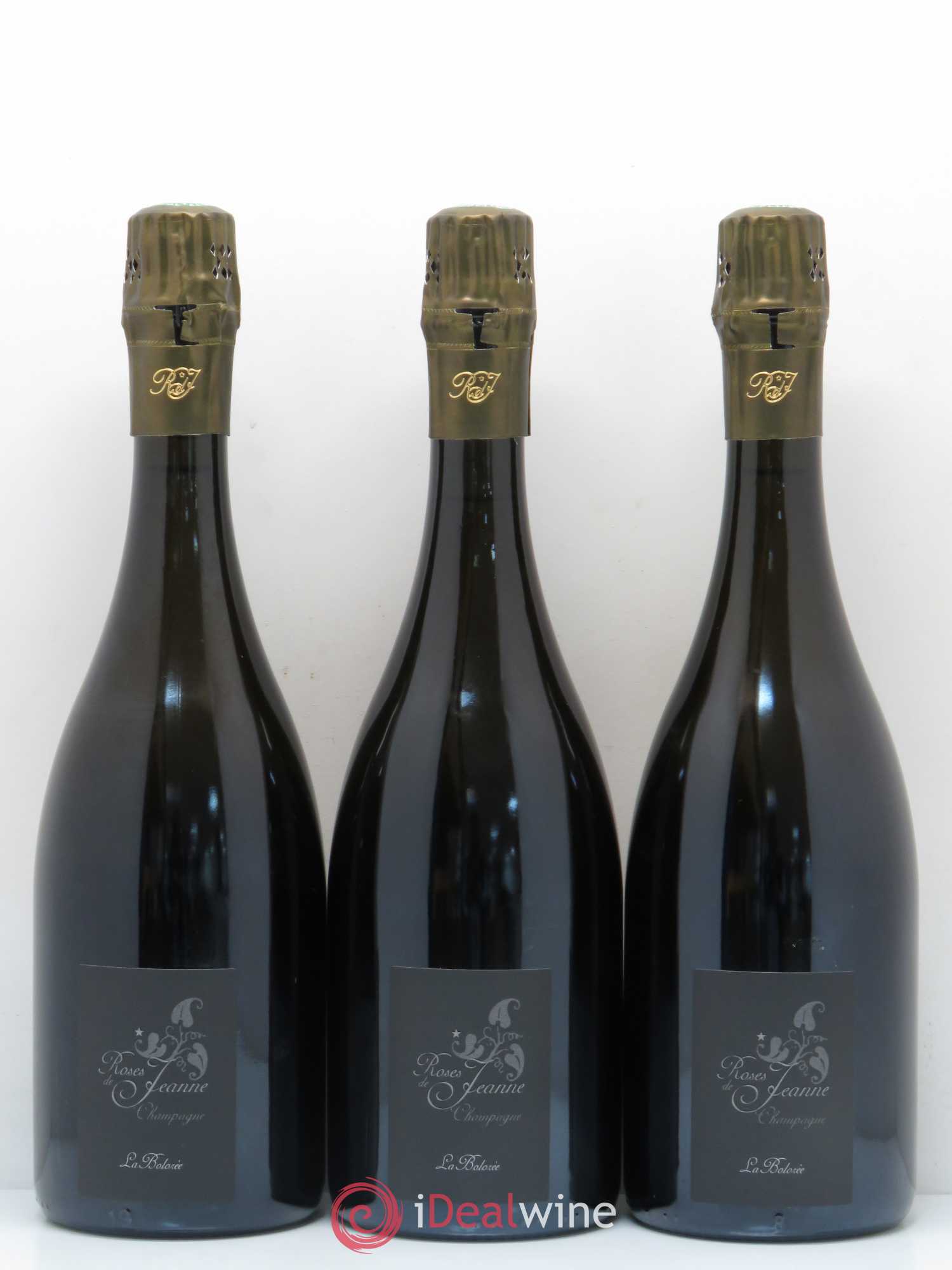 Roses de Jeanne La Bolorée Cédric Bouchard Blanc de blancs 2014 - Lot de 6 bouteilles - 1