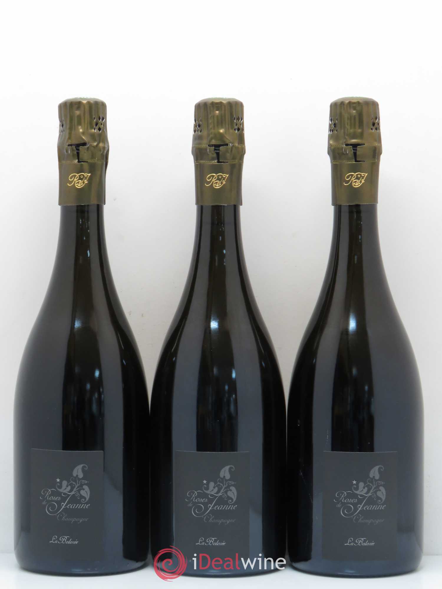 Roses de Jeanne La Bolorée Cédric Bouchard Blanc de blancs 2014 - Lot de 6 bouteilles - 3