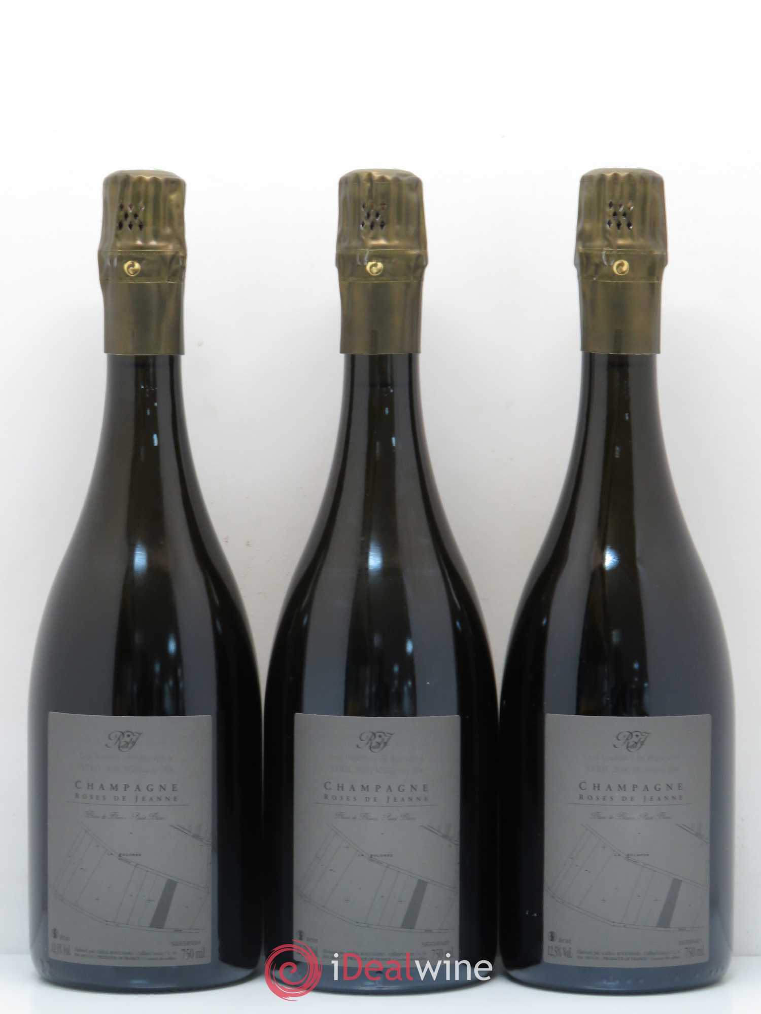 Roses de Jeanne La Bolorée Cédric Bouchard Blanc de blancs 2014 - Lot de 6 bouteilles - 4