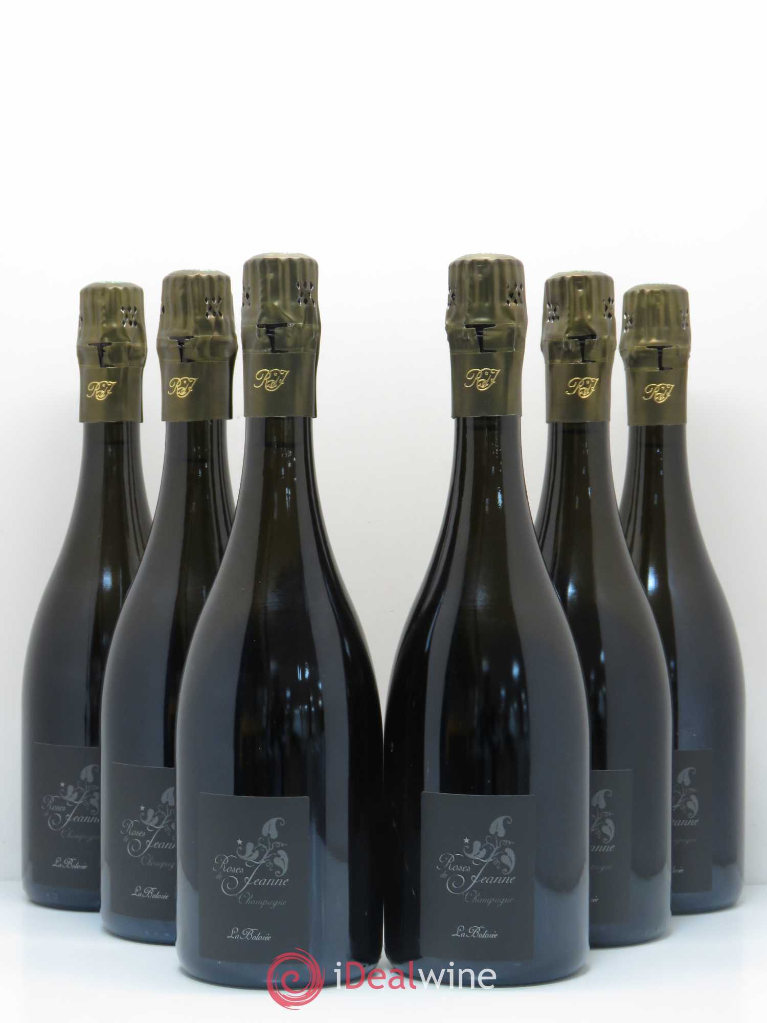 Roses de Jeanne La Bolorée Cédric Bouchard Blanc de blancs 2014 - Lot de 6 bouteilles - 0