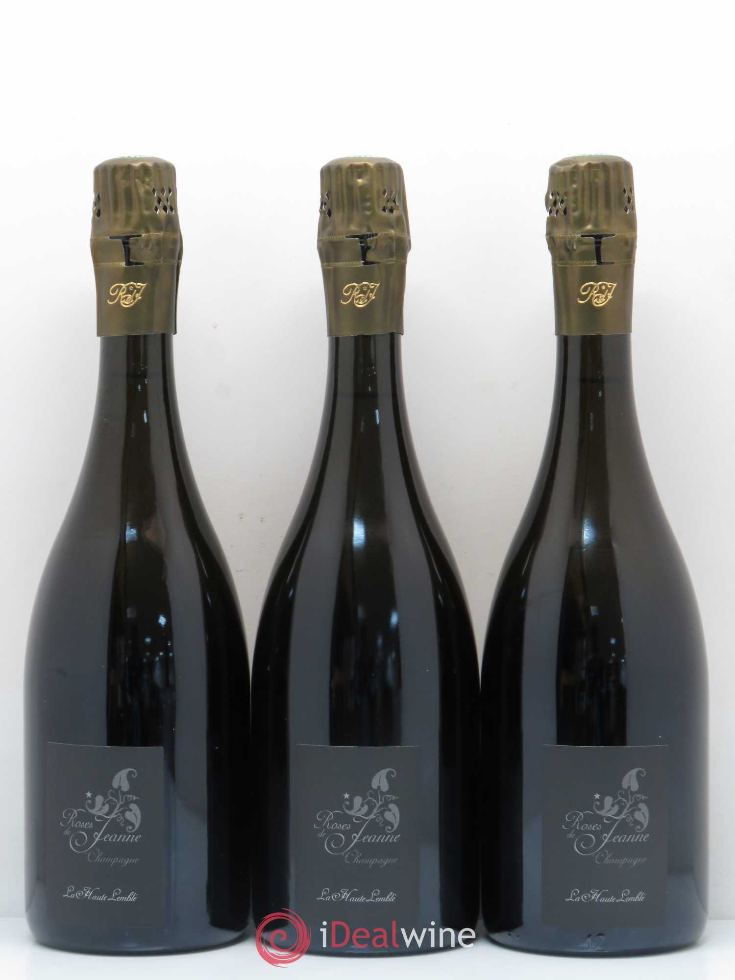 Roses de Jeanne La Haute-Lemblé Cédric Bouchard Blanc de blancs 2014 - Lot de 6 bouteilles - 1