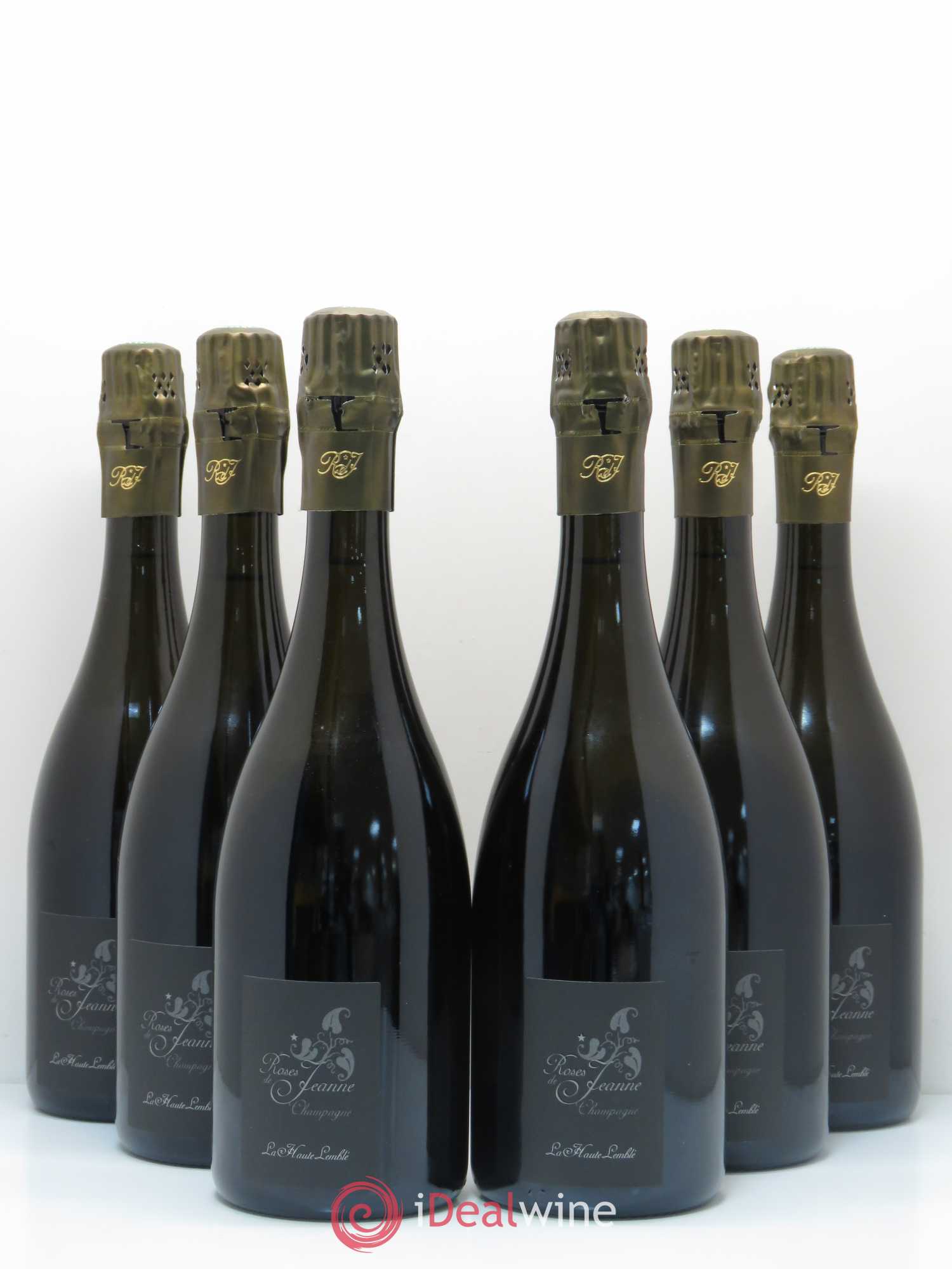 Roses de Jeanne La Haute-Lemblé Cédric Bouchard Blanc de blancs 2014 - Lot de 6 bouteilles - 0