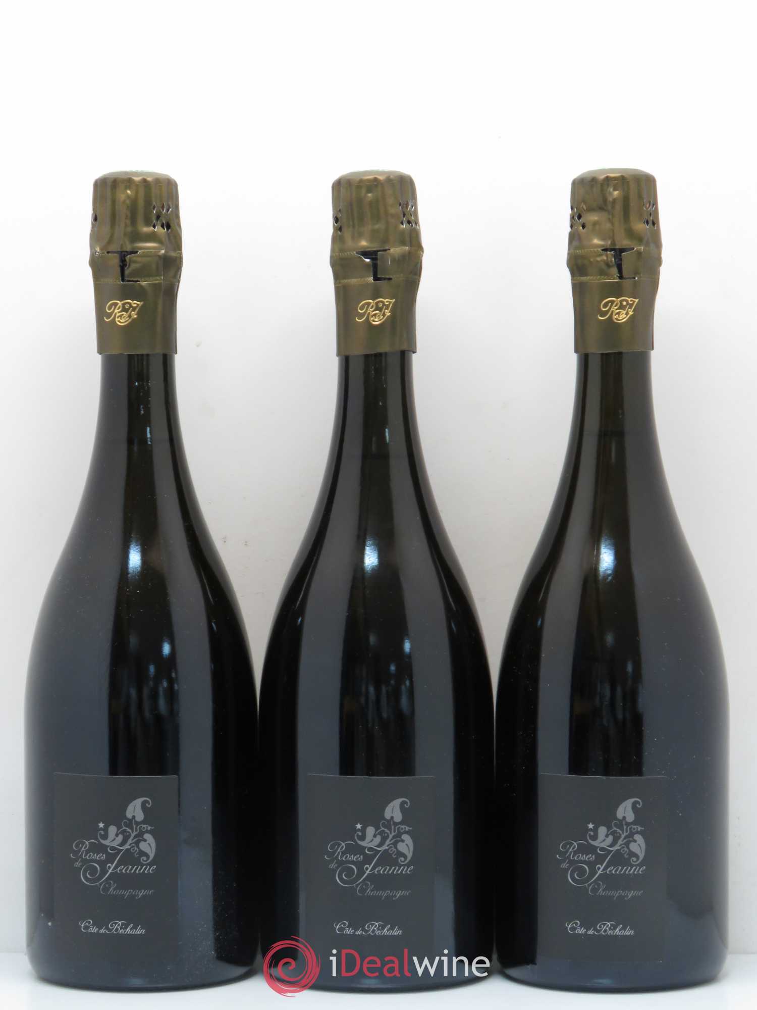 Roses de Jeanne Côte de Béchalin Blanc de Noirs Cédric Bouchard 2011 - Lot de 3 bouteilles - 0