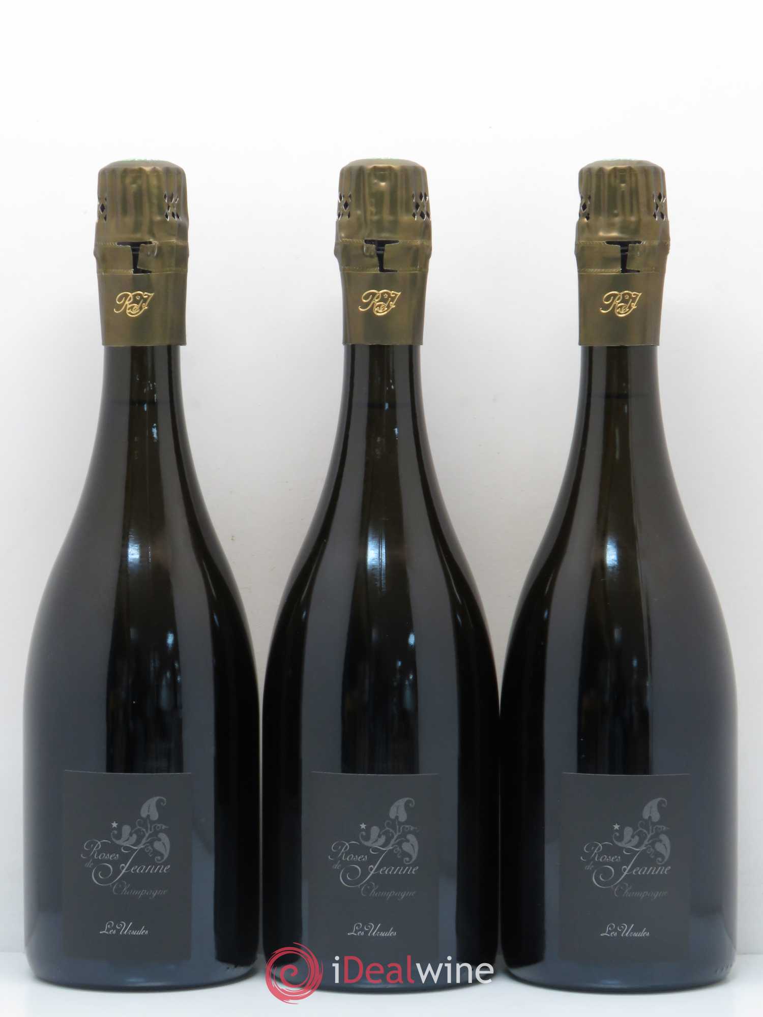 Roses de Jeanne Les Ursules Blanc de Noirs Brut Cédric Bouchard 2014 - Lot of 6 bottles - 1